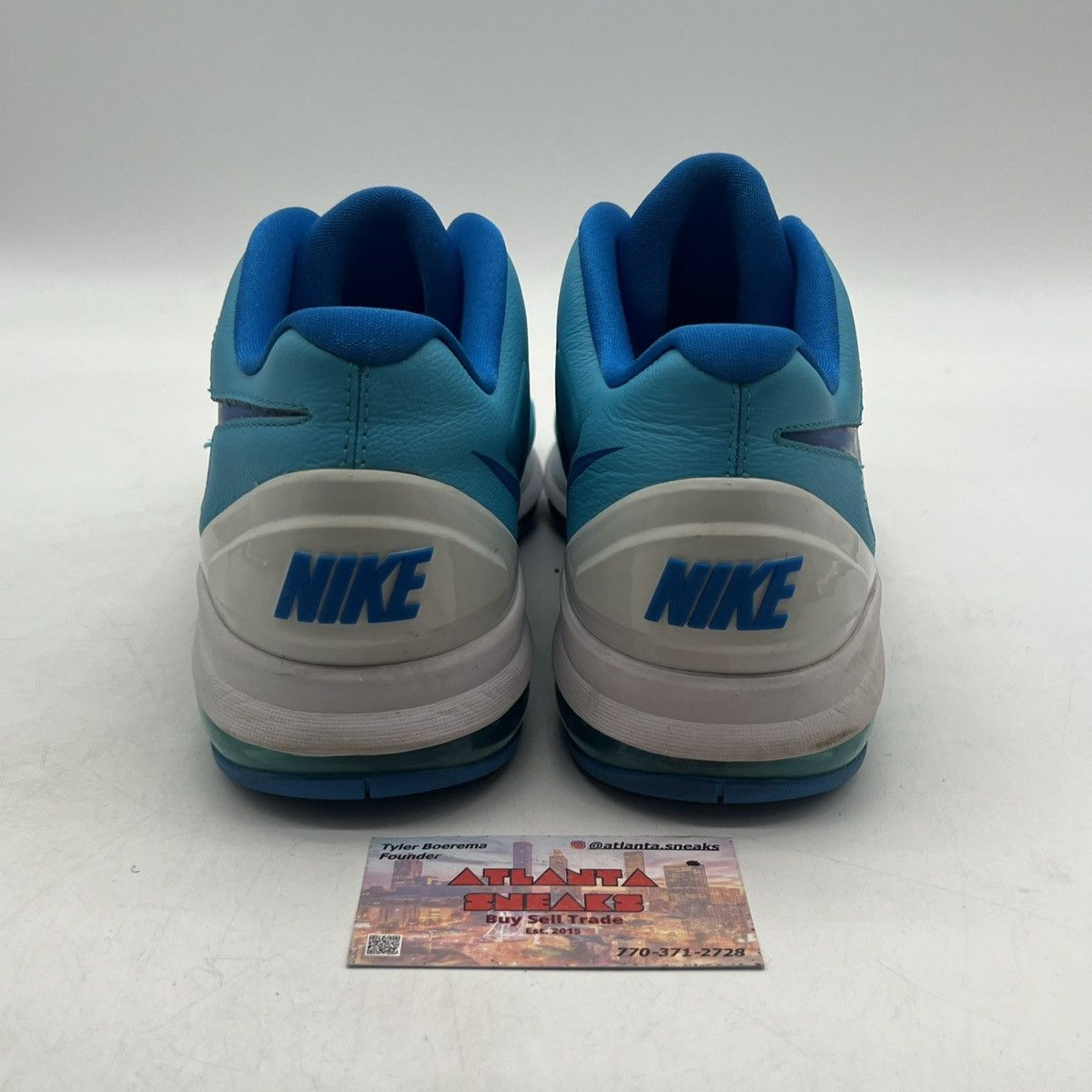 Nike Nike Air Max 360 BB Low Focus Pack - Chlorine Blue Size US 12 / EU 45 - 3 Thumbnail