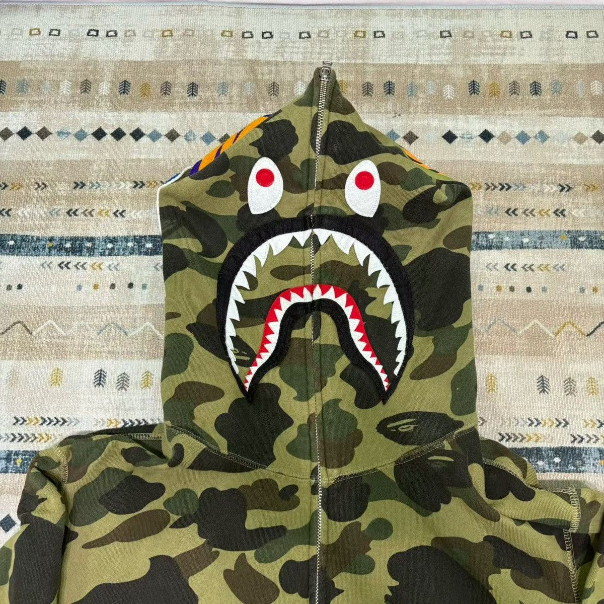 Bape BAPE SHARK FULL ZIP HOODIE Size US XXL / EU 58 / 5 - 3 Thumbnail
