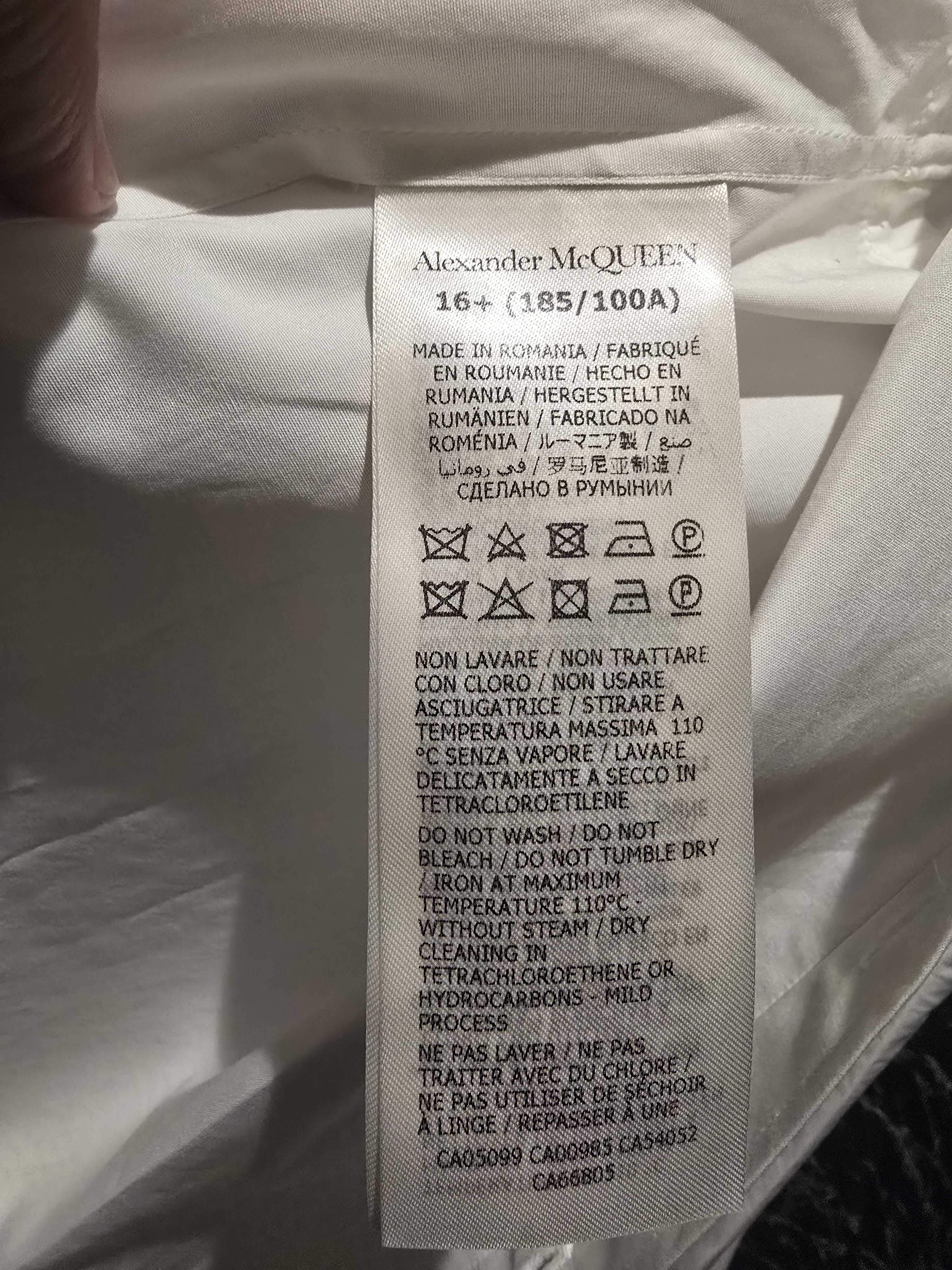 Alexander McQueen Double Strap Harness shirt Size US L / EU 52-54 / 3 - 6 Thumbnail