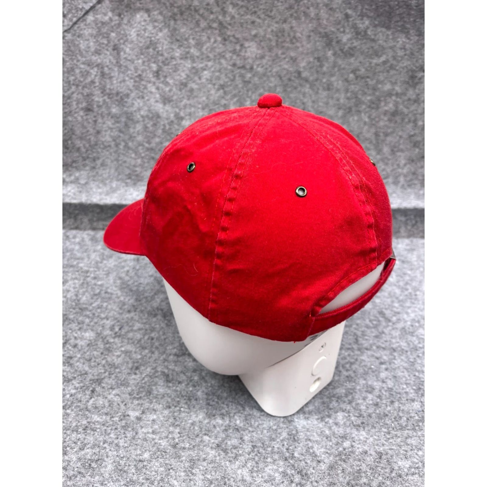Vintage VINTAGE Outdoor Cap IndyCar Series Hat Cap Adjustable One Size Red Cotton Racing Mens Size ONE SIZE - 5 Thumbnail