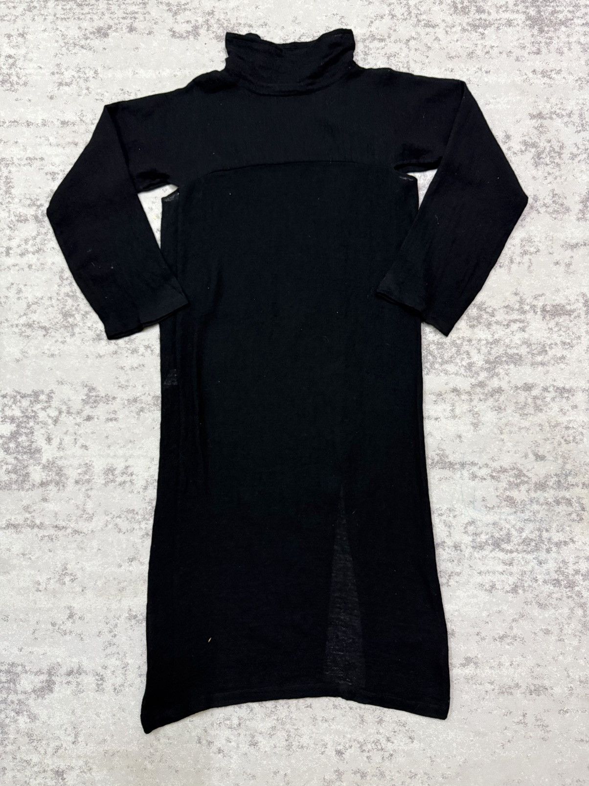 Yohji Yamamoto Y’s Yohji yamamoto Linen Wool Button Up Front Dress Size L / US 10 / IT 46 - 10 Thumbnail