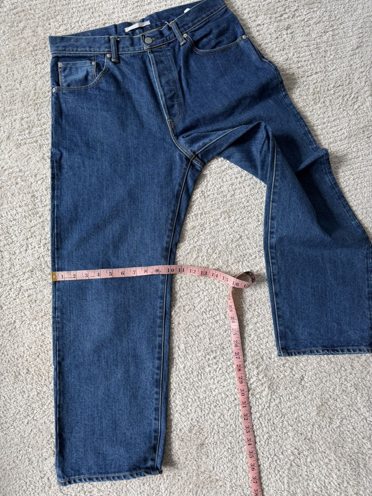 HATSKI HATSKI Wide Tapered Denim (HTK-22003) Used Wash Size 1 Size US 30 / EU 46 - 15 Thumbnail
