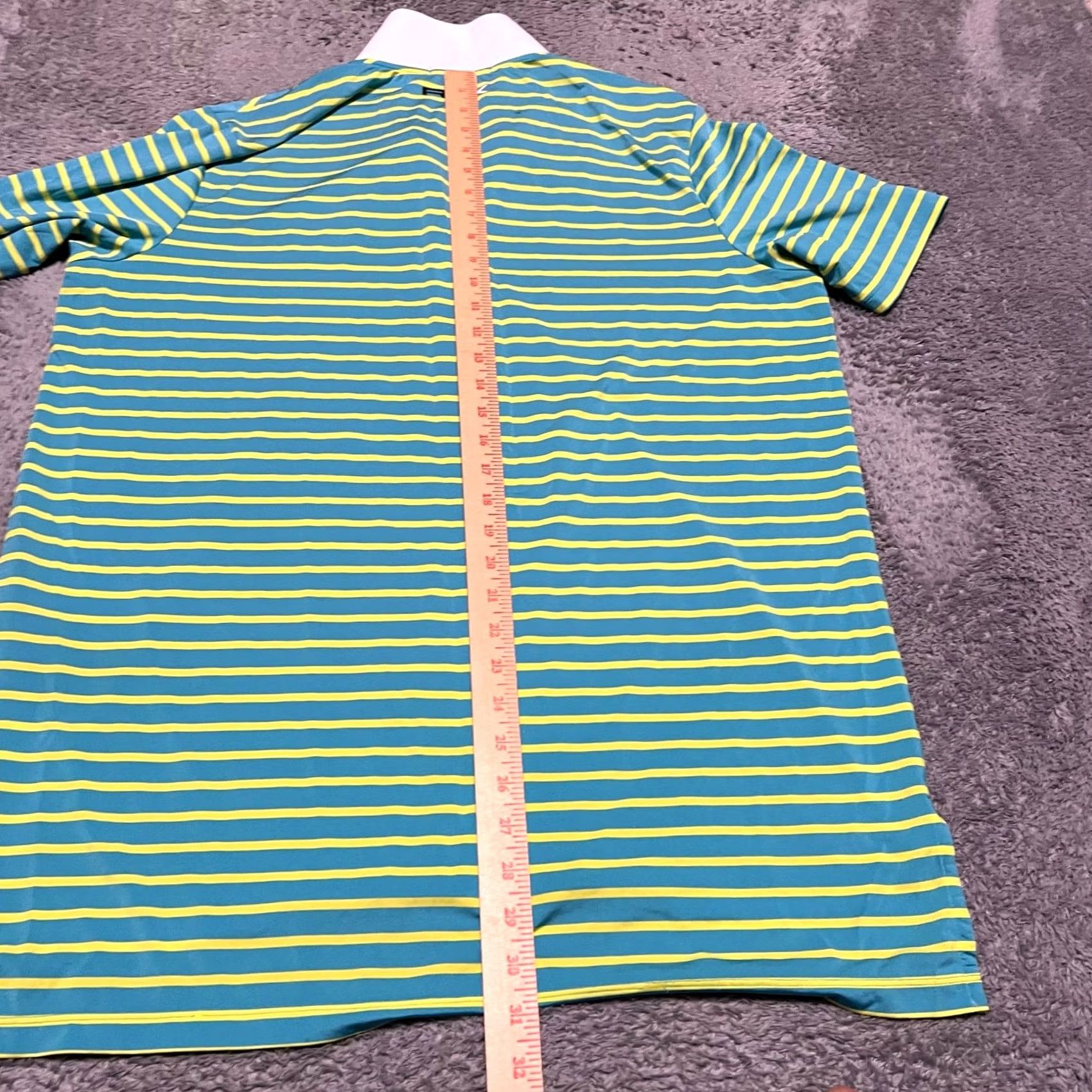 Ralph Lauren Ralph Lauren RLX Golf Polo Shirt Mens Large 2016 Ryder Cup USA Hazletine Striped Green L Mens Size US L / EU 52-54 / 3 - 6 Thumbnail
