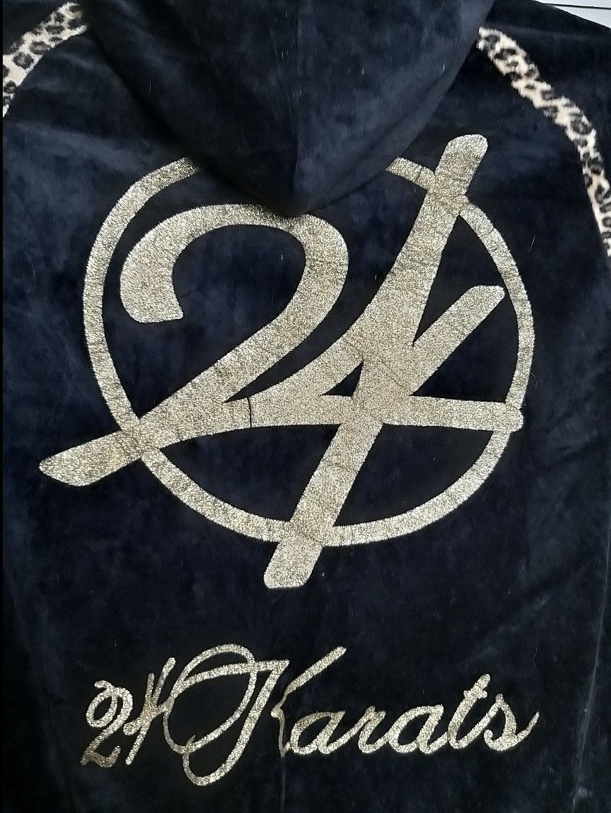 Japanese Brand JAPANESE BRAND 24KARATS STAY GOLD ZIPPER HOODIES Size US S / EU 44-46 / 1 - 3 Thumbnail