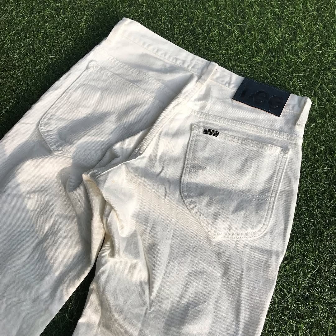 Hysteric Glamour × Jean × Lee Vintage Lee Westerner sanforized x kent in tradition white Size US 28 / EU 44 - 4 Thumbnail