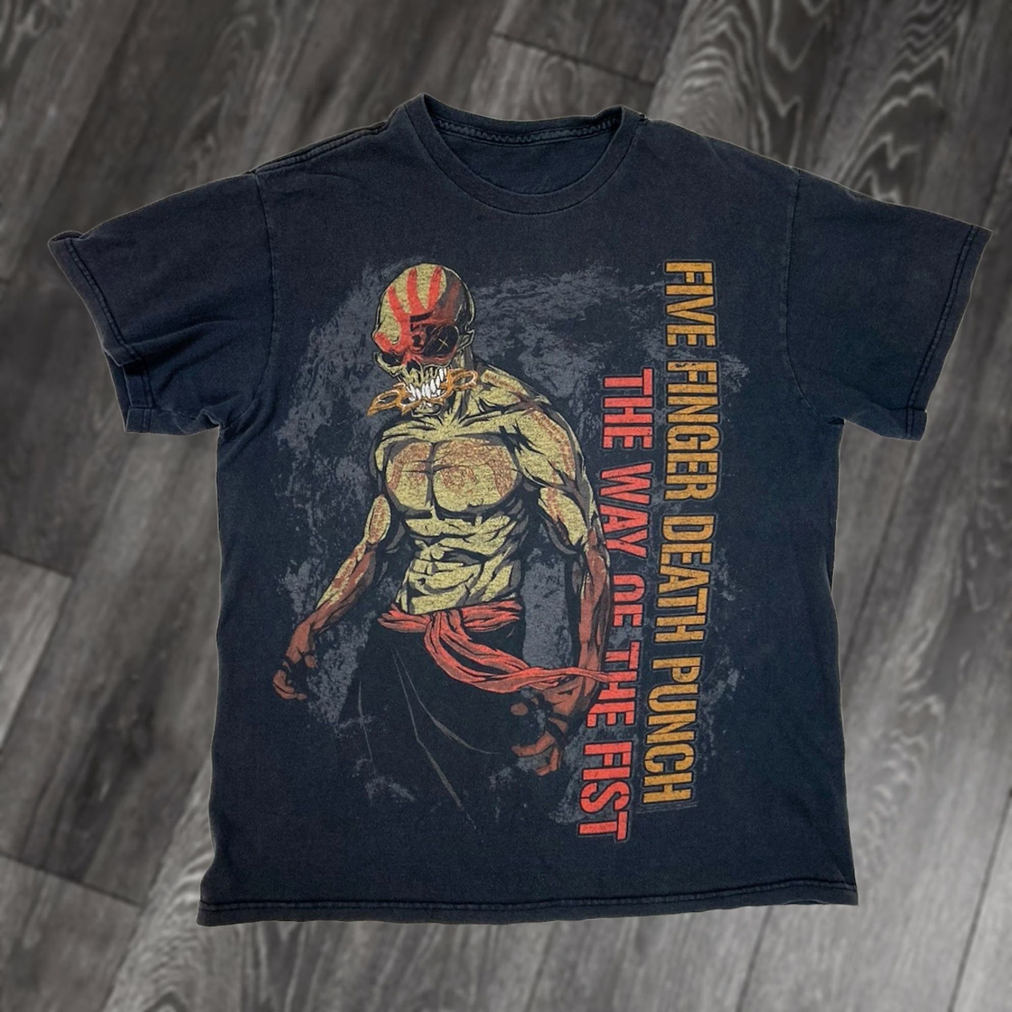 Bravado Five Finger Death Punch Way Of The Fist Graphic T-shirt Women Medium Black Music Shirt Size M / US 6-8 / IT 42-44 - 1 Thumbnail