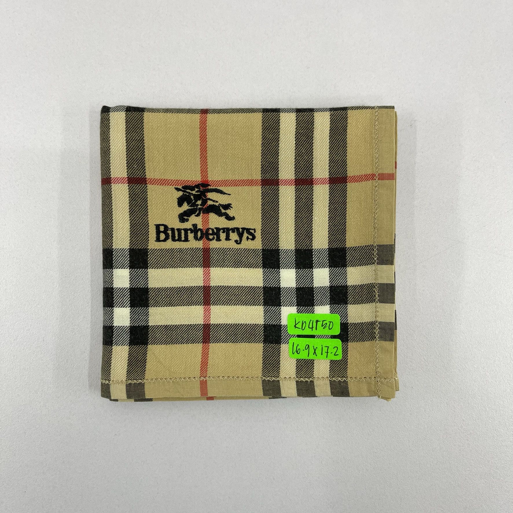 Burberry Burberry Nova Check Handkerchief / Bandana - 4150 Size ONE SIZE - 11 Thumbnail