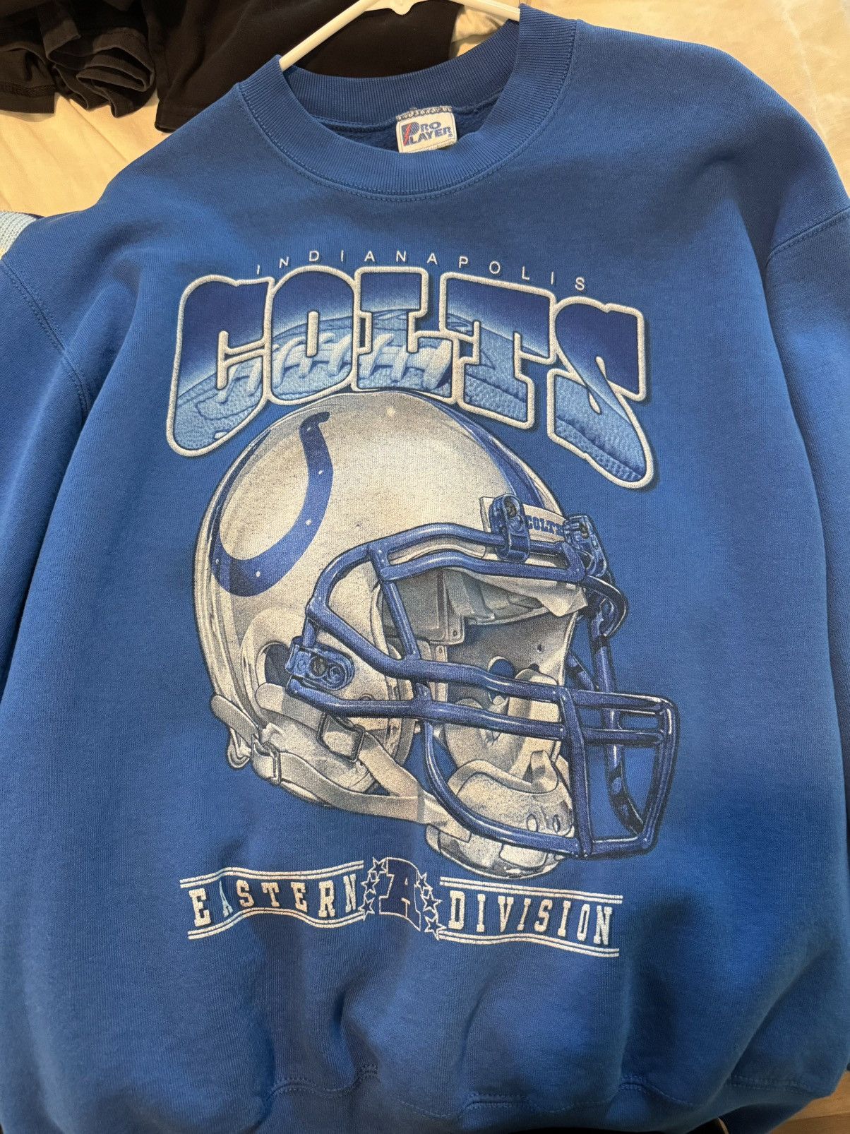 Pro Player Indianapolis Colts Vintage Crewneck Sweater Size US L / EU 52-54 / 3 - 4 Thumbnail