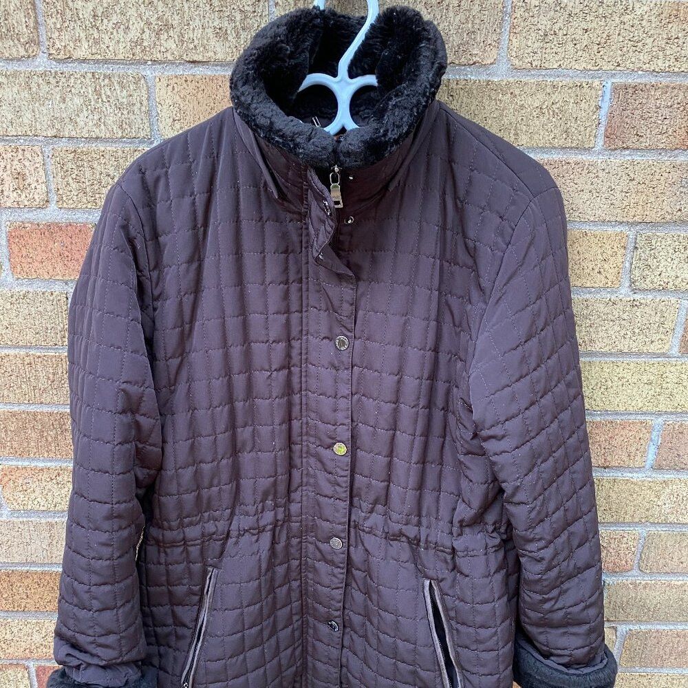 Andrew Marc Vintage 90s Andrew Marc New York Jacket XS Brown Size XS / US 0-2 / IT 36-38 - 2 Thumbnail
