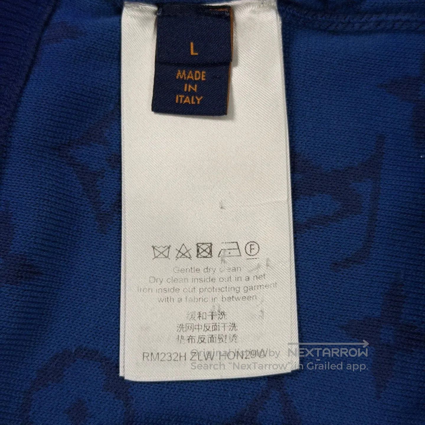 Louis Vuitton LV Yayoi Kusama All-Over Logo Blue Shorts. Size US 28 / EU 44 - 7 Thumbnail