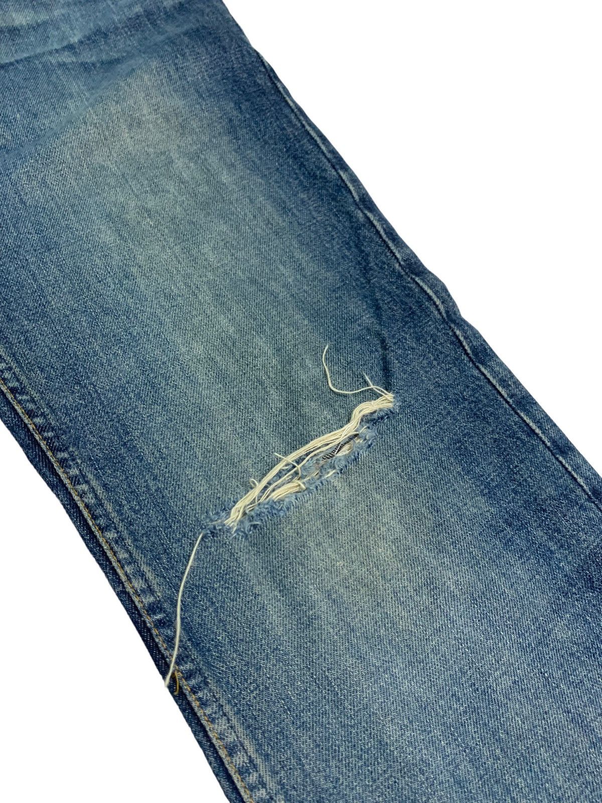 Helmut Lang 🔥Vintage Distressed Helmut Lang denim Jeans Size US 30 / EU 46 - 6 Thumbnail