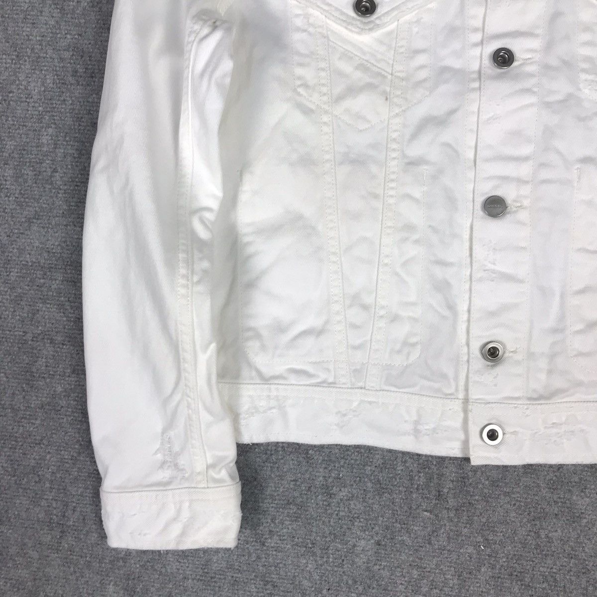 Diesel DIESEL FOR SUCCESSFULLY LIVING DISTRESSED STYLE JACKET Size US L / EU 52-54 / 3 - 3 Thumbnail