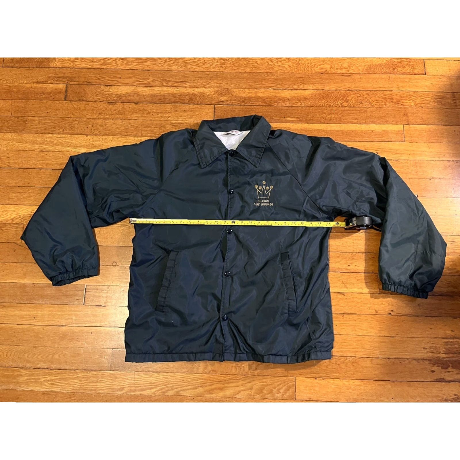 Vintage VINTAGE WearGuard Jacket Men’s XL Black 80s Bomber Water Resistant Embroidered Crown Logo Size US XL / EU 56 / 4 - 7 Thumbnail