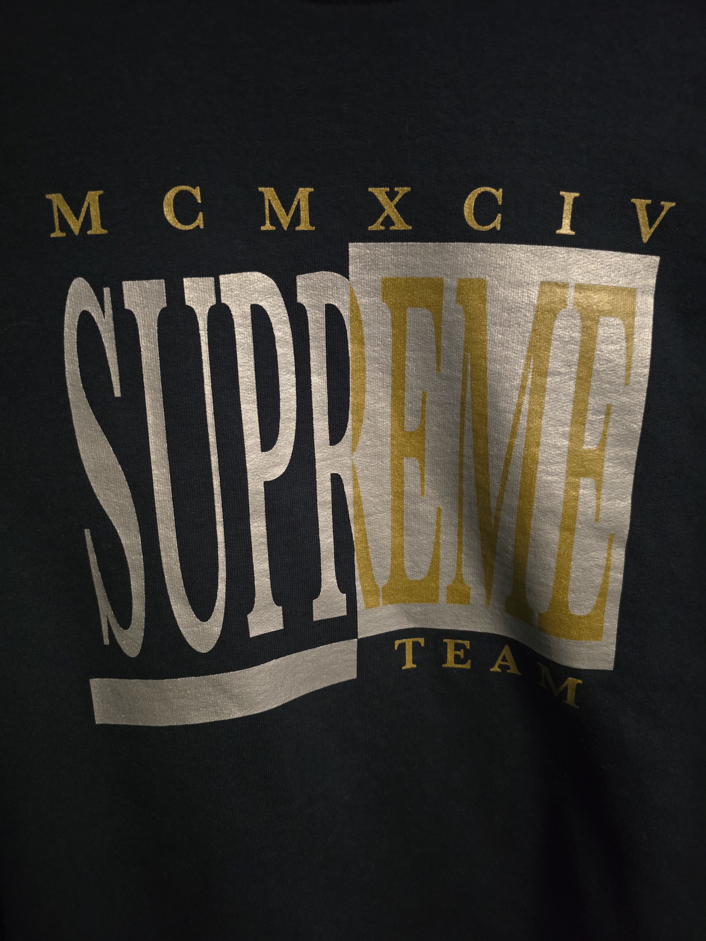 Supreme Supreme Team Crewneck Size US XL / EU 56 / 4 - 4 Thumbnail