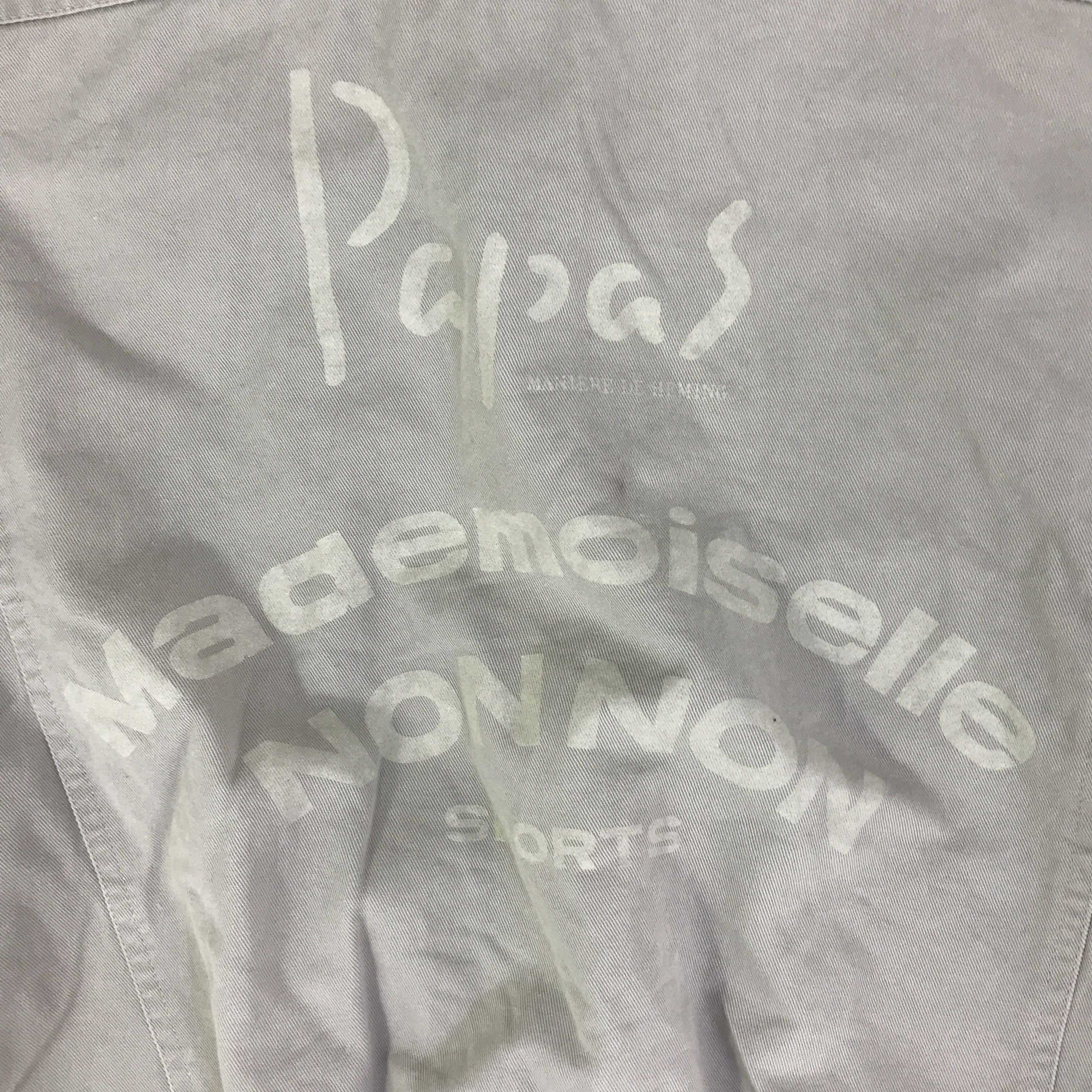 Japanese Brand PAPAS TENNIS BUTTON BOMBER JACKET K119B9 Size US L / EU 52-54 / 3 - 5 Thumbnail