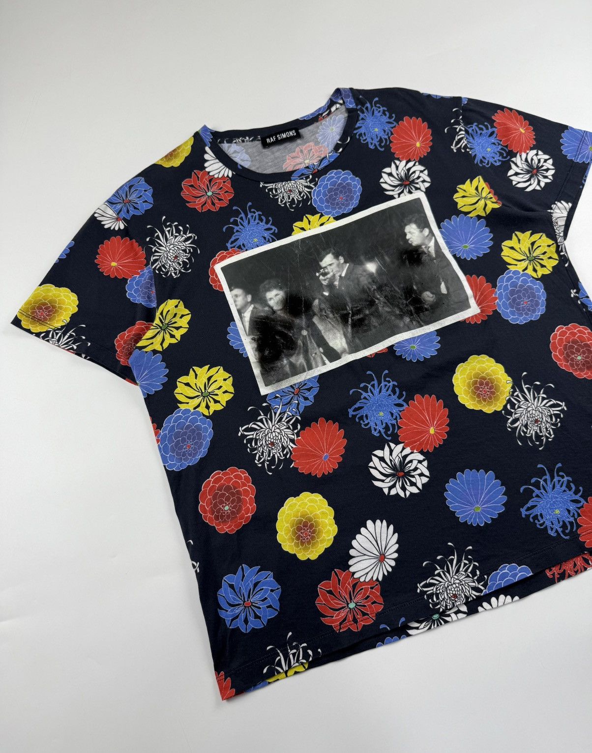 Raf Simons Raf Simons Floral Tee Size US M / EU 48-50 / 2 - 3 Thumbnail