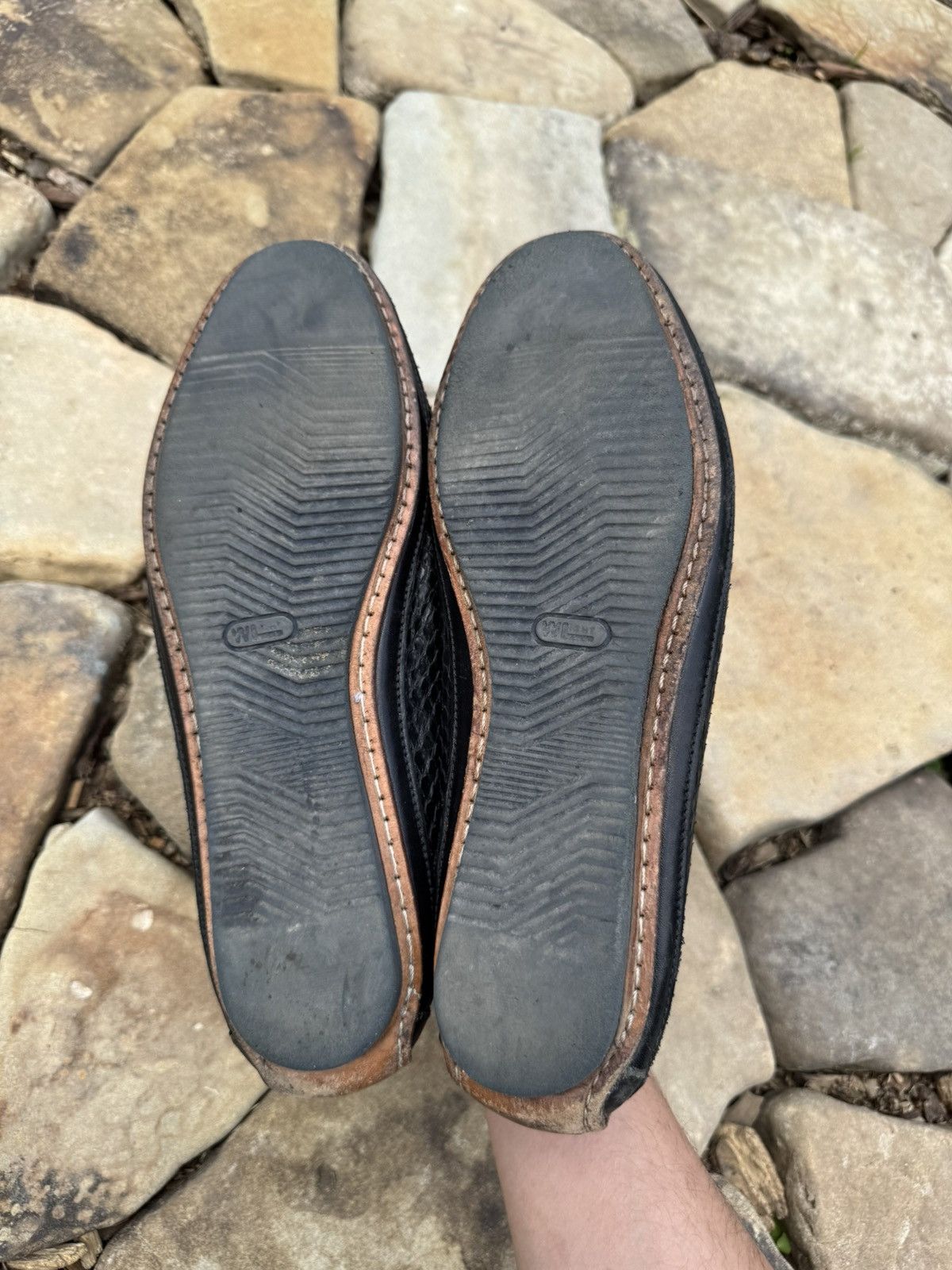 Rere Vintage Steffeno Ricci Python Skin Loafer