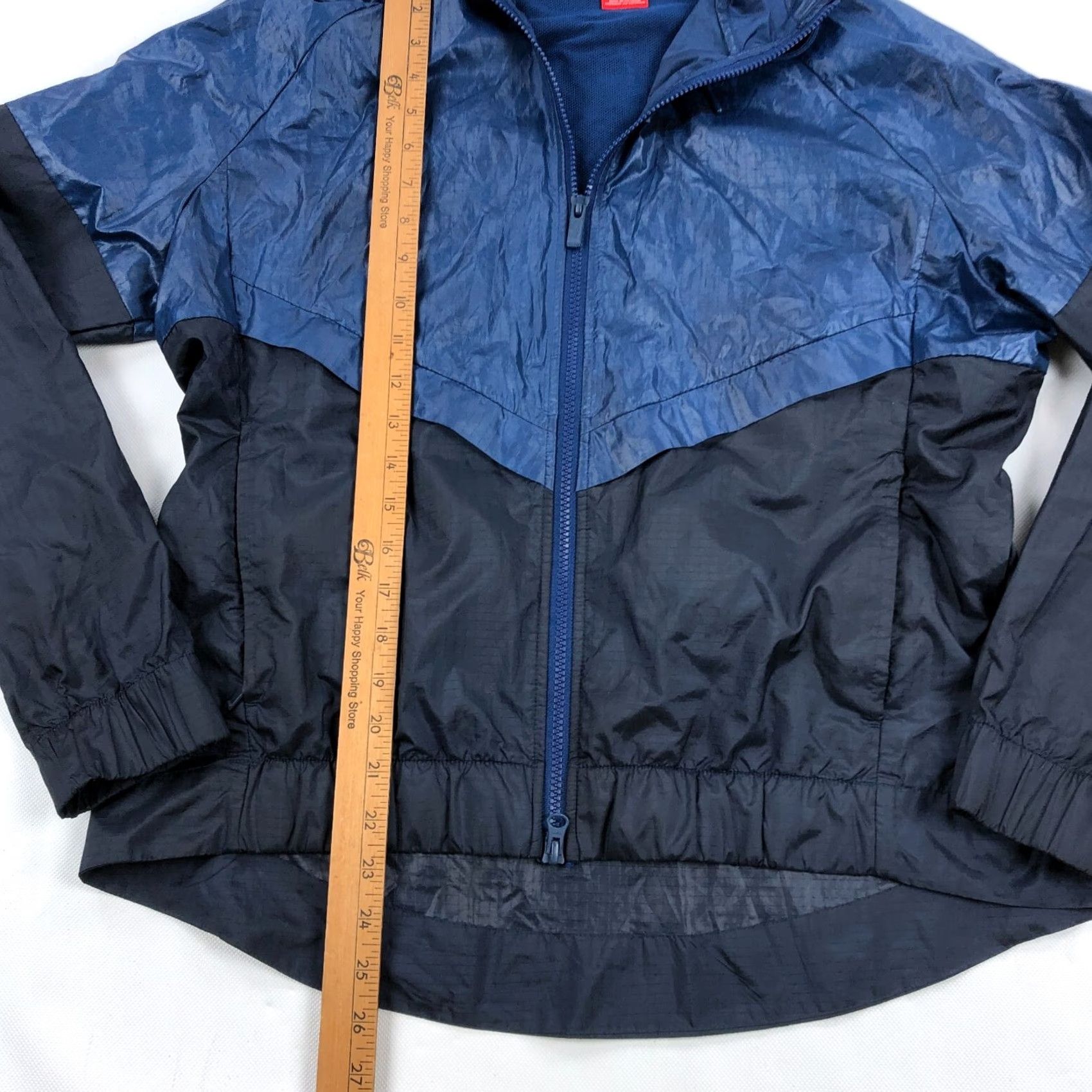 Nike Nike Sports Jacket Womens Large Blue Windbreaker Sports Activewear Size L / US 10 / IT 46 - 4 Thumbnail