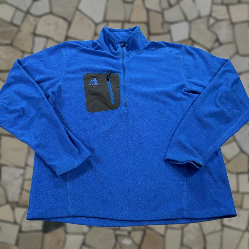 Eddie Bauer Eddie Bauer First Ascent Fleece Pullover Mens Large Blue 1/4 Zip Hiking Top Size US L / EU 52-54 / 3 - 1 Thumbnail