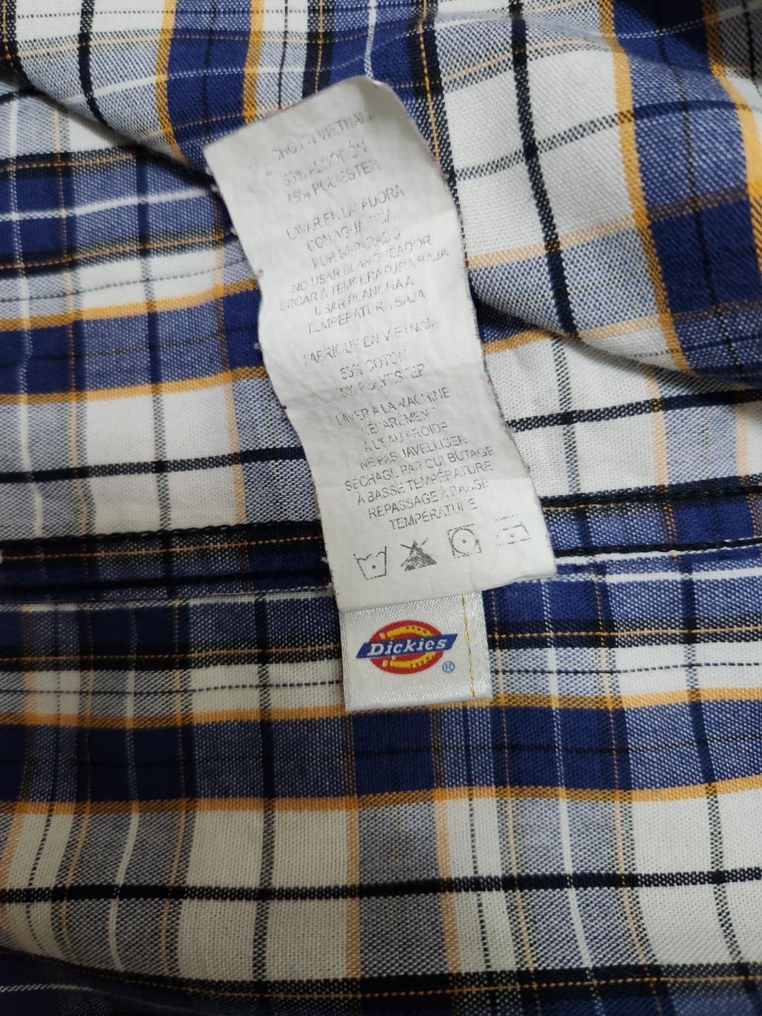 Dickies Vintage Dickies Flannel Checkred # Size US XL / EU 56 / 4 - 4 Thumbnail