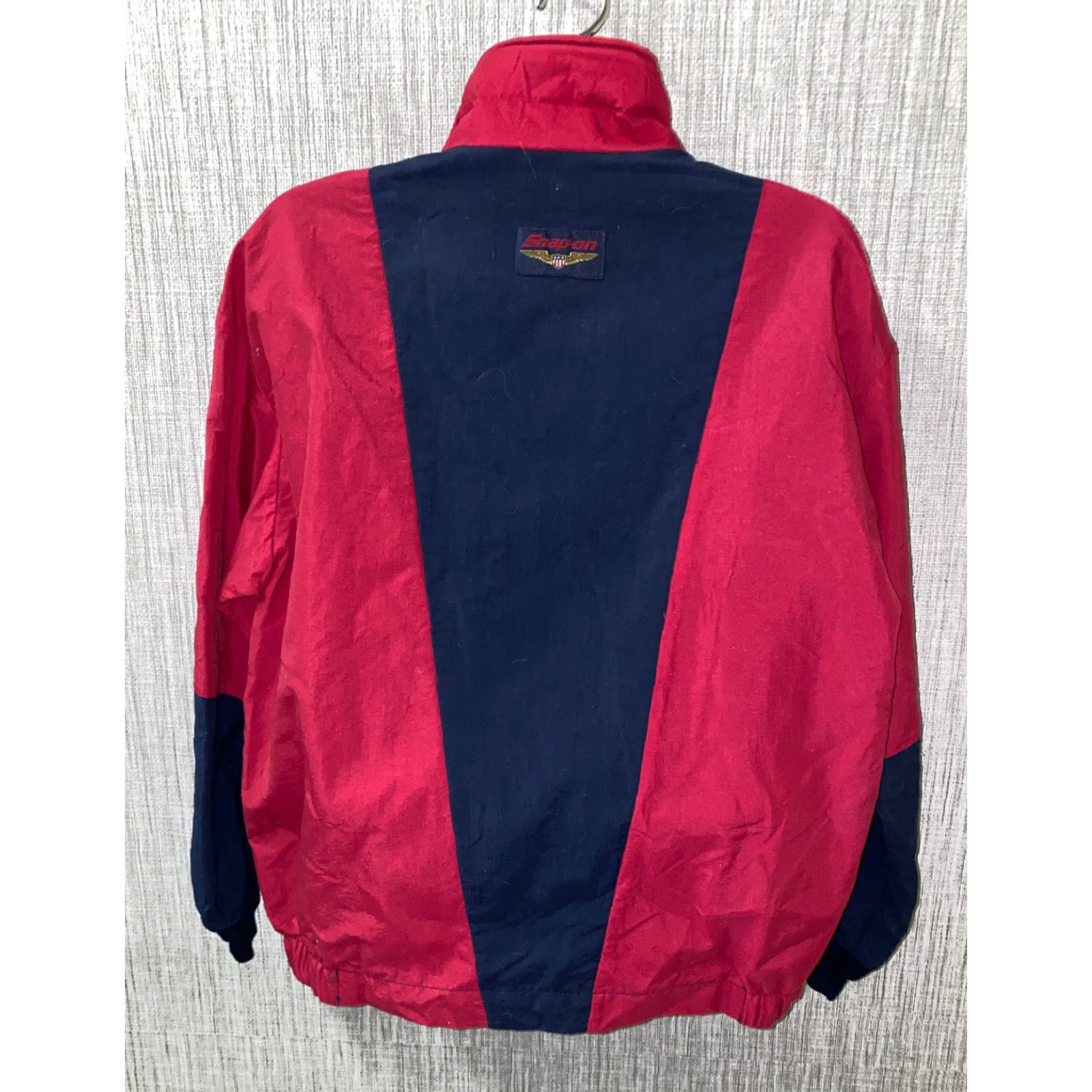 Vintage Vtg Swingster Full Zip Jacket Mens L Blue/Red USA Made Size US L / EU 52-54 / 3 - 5 Thumbnail