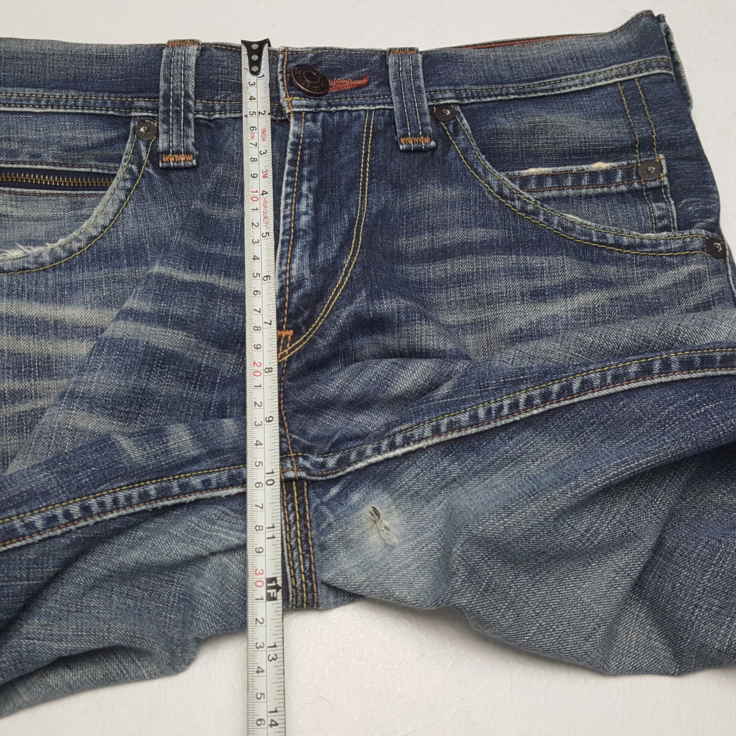 Levi's × Vintage Vintage LEVI'S American Kurt Cobain Distressed Style Jeans Size US 33 - 8 Thumbnail