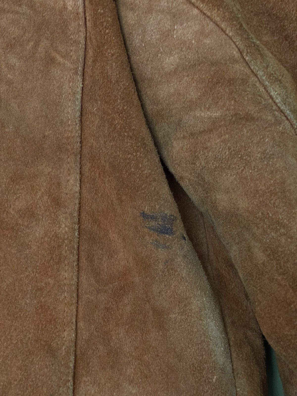 Vintage Suede Leather Jacket Vtg 90s Jordache Trucker Style 7🟩0 Size US M / EU 48-50 / 2 - 20 Thumbnail