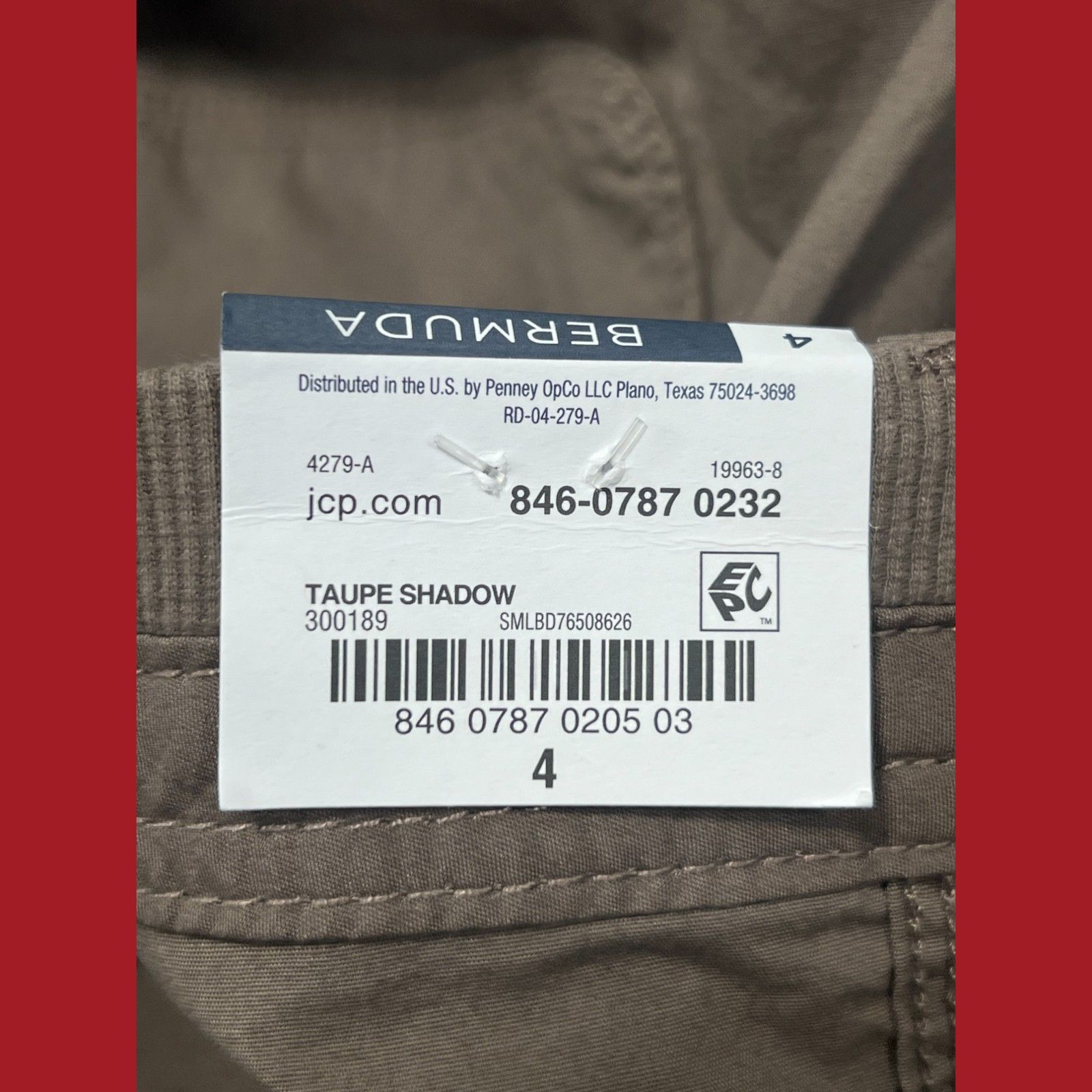 Other St John's Bay - Women's Mid-Rise Cargo Bermuda Short - Brown Size 27" / US 4 / IT 40 - 11 Thumbnail