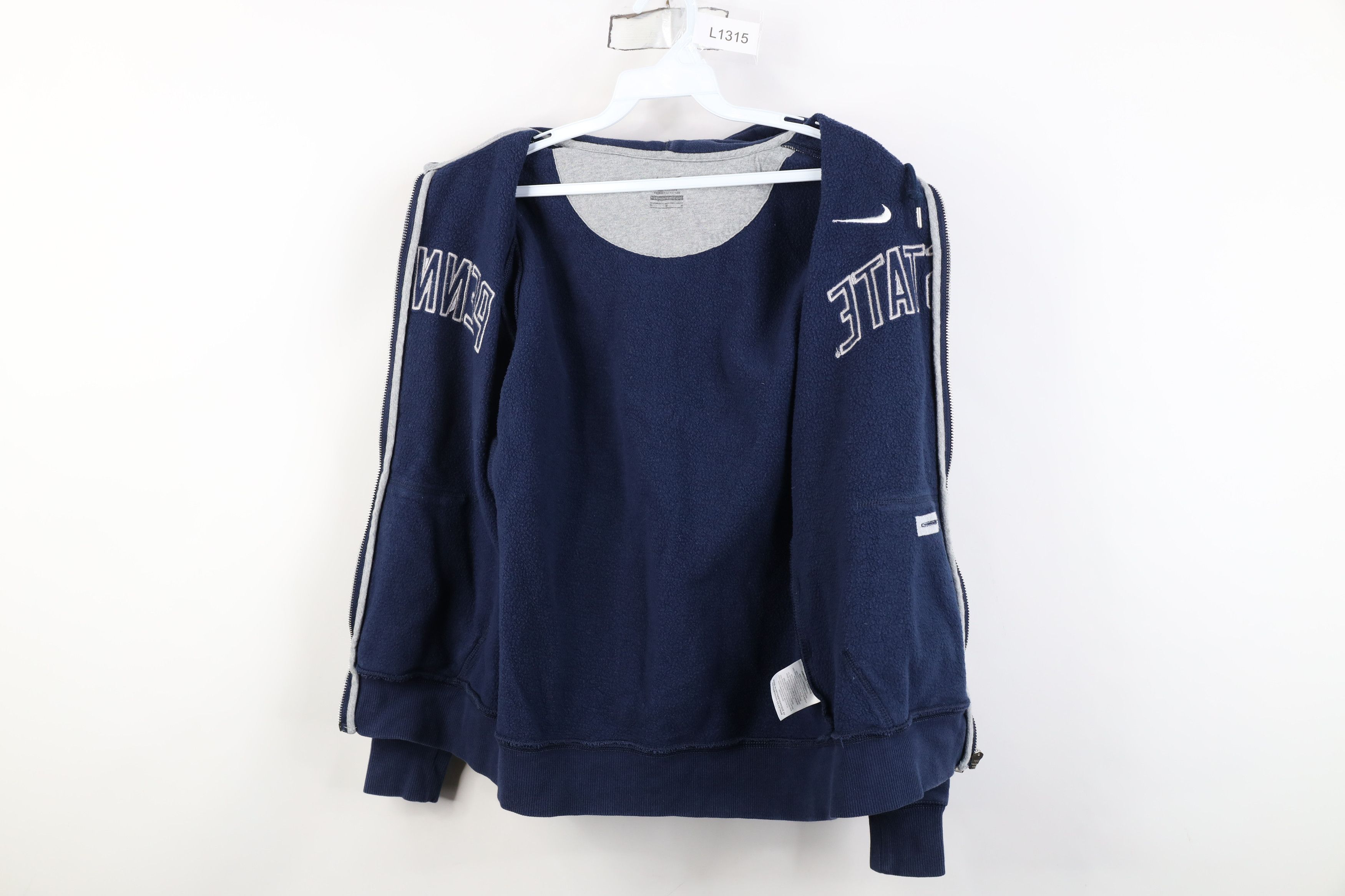 Nike Vintage Nike Mini Swoosh Penn State University Zip Hoodie Size M / US 6-8 / IT 42-44 - 11 Thumbnail