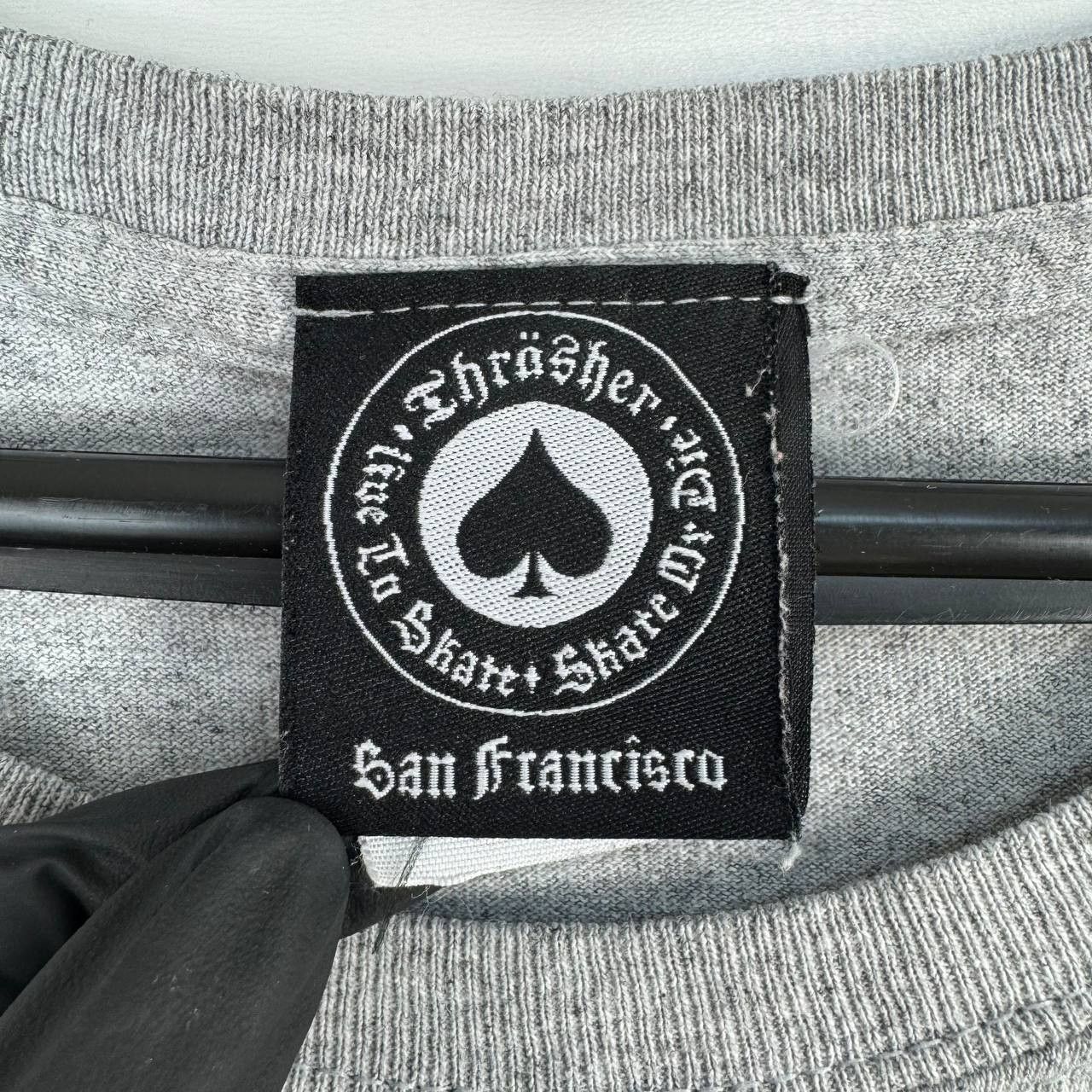 Other Thrasher Skate And Destroy Grey T-Shirt Size XL Size US XL / EU 56 / 4 - 3 Thumbnail