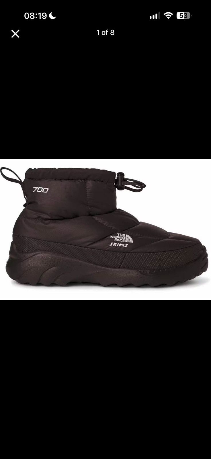 The North Face The North Face x Skims Chukka 700 Size 13M | Brown (Unisex) Size US 13 / EU 46 - 1 Thumbnail