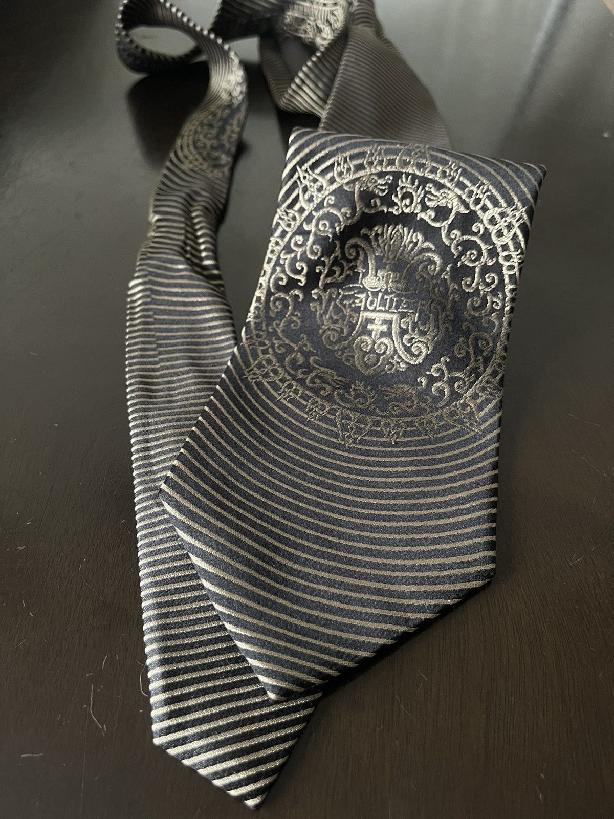 Jean Paul Gaultier Jean Paul Gaultier Homme Silk Tie Size ONE SIZE - 1 Thumbnail