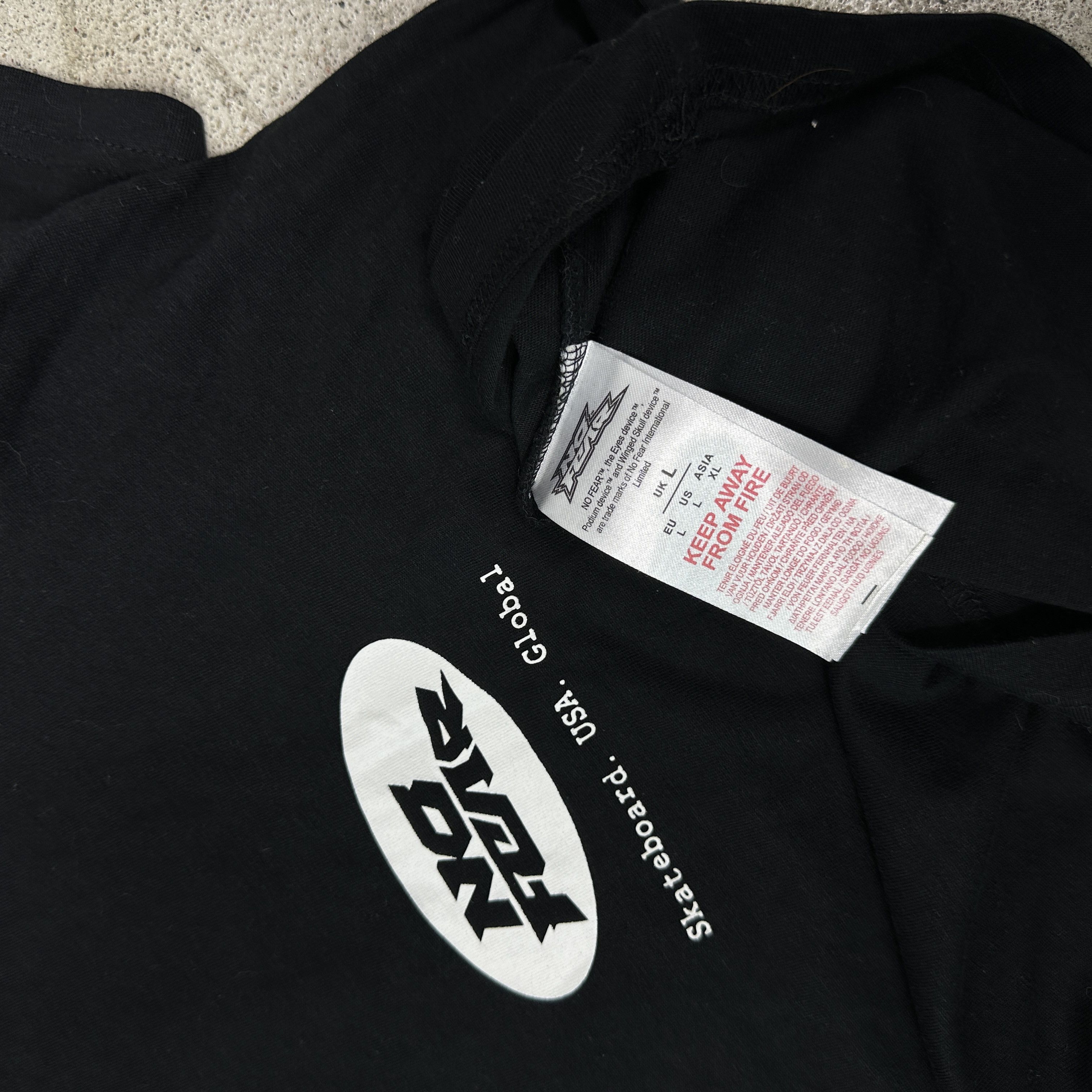 No Fear Vintage Streetwear Sporty No Fear Printed T-shirt Y2K Size US L / EU 52-54 / 3 - 5 Thumbnail