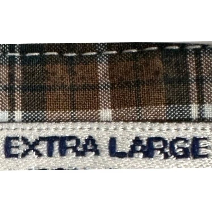 Peter Millar Peter Millar Shirt Button Down Men XL Blue Brown Plaid Long Sleeve Pocket Casual Size US XL / EU 56 / 4 - 5 Thumbnail