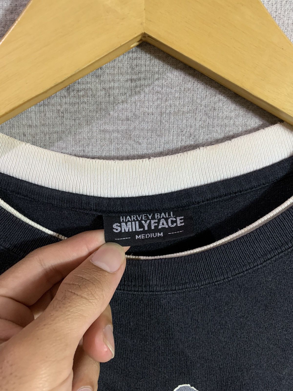 20471120 × Hysteric Glamour × Japanese Brand Double Layer Smily Face Long Sleeve Size US L / EU 52-54 / 3 - 5 Thumbnail