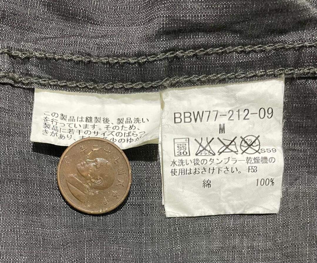 Burberry BURBERRY LONDON CHAMBRAY STYLE SHIRT MADE IN JAPAN Size US M / EU 48-50 / 2 - 6 Thumbnail