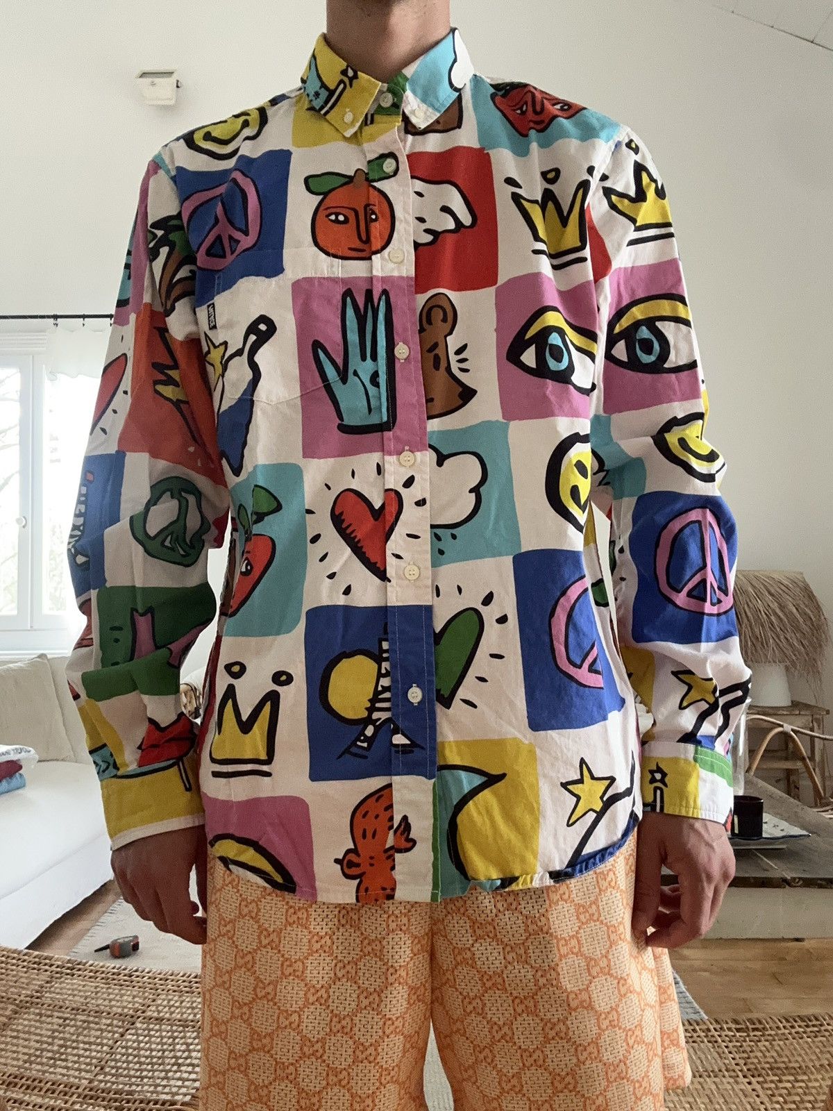 Jean Charles De Castelbajac × Palace Palace JCDC2 shirt multicolor Size US M / EU 48-50 / 2 - 10 Thumbnail