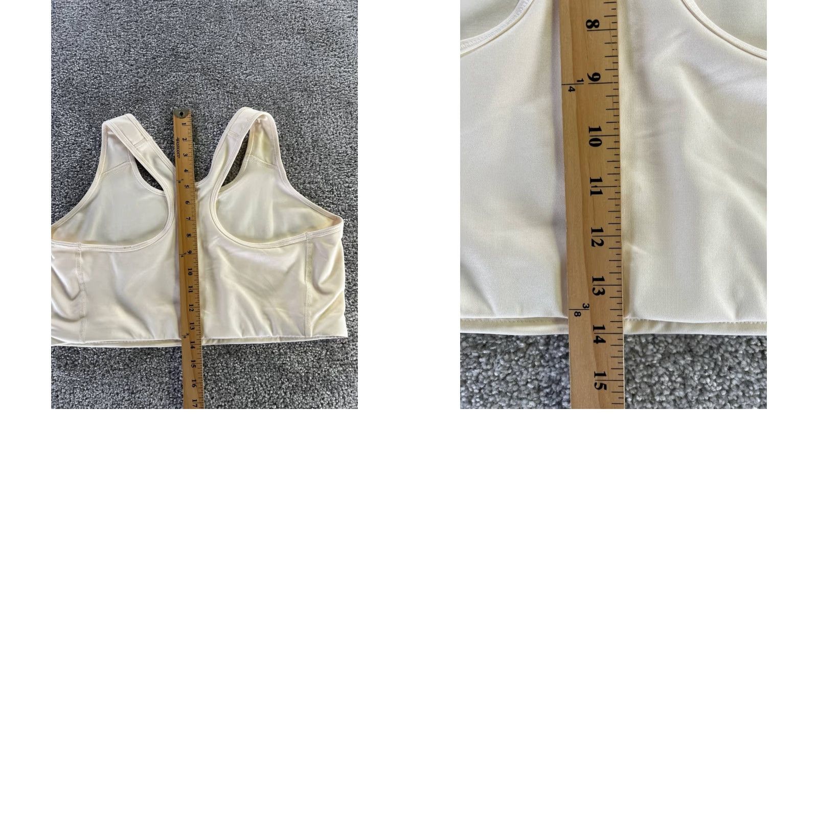 Nike Nike Dri-Fit Shirt Womens Tank Top Cropped 2X Beige Purple Sleeveless Pullover Activewear Sports Nike Dri-FIT Women’s Shirt Size XXL / US 16-18 / IT 52-54 - 8 Thumbnail