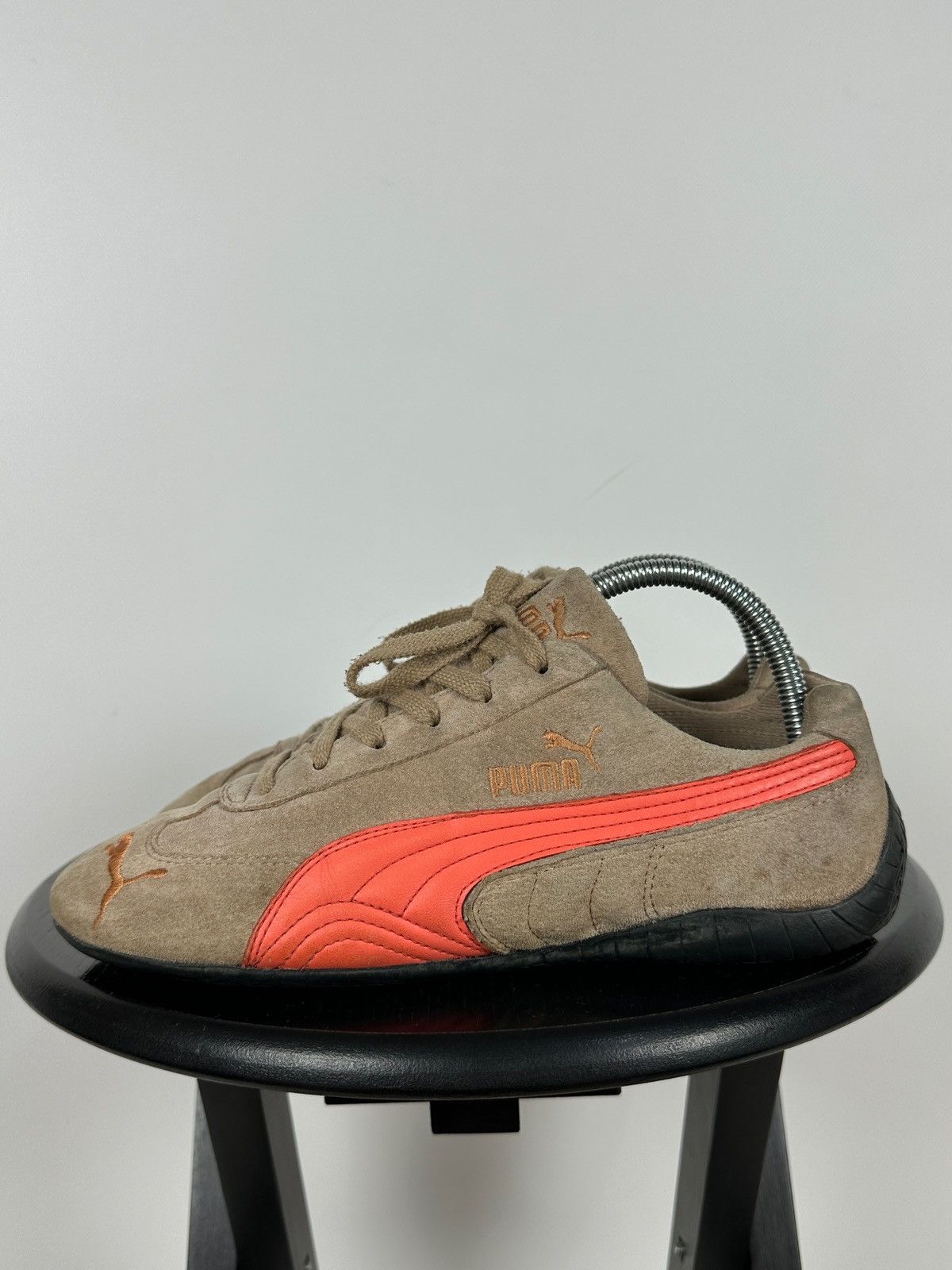 Puma Vintage Puma Speedcat Sand Suede/Leather Y2K Sneakers Size US 9 / IT 39 - 3 Thumbnail