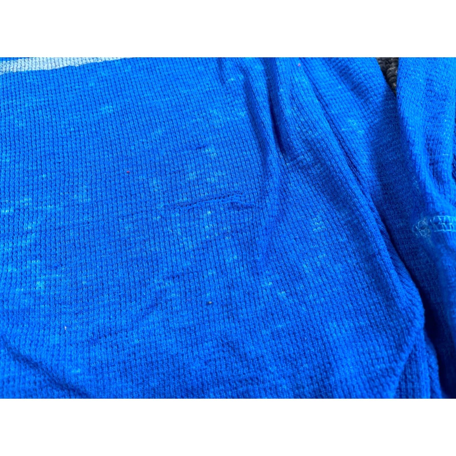 Vintage American Fighter Affliction Thermal Shirt 2XL Blue Waffle Knit MMA Y2K Adult Size US XXL / EU 58 / 5 - 4 Thumbnail