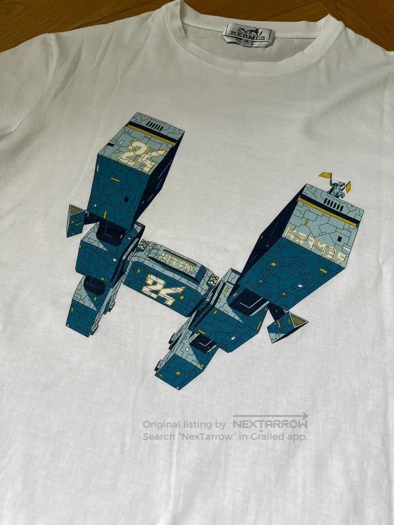 Hermes Hermes Short Sleeve T-Shirt Size US XS / EU 42 / 0 - 4 Thumbnail