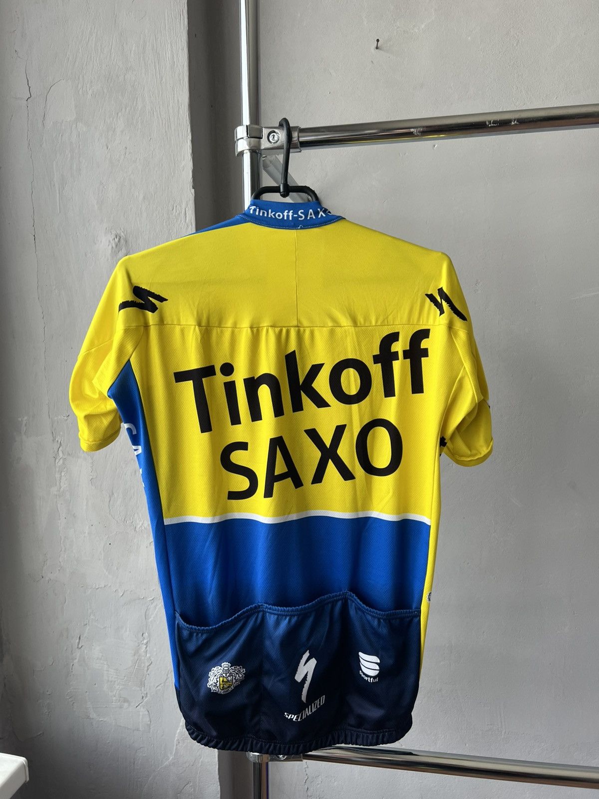Other TINKOFF SAXO BANK TEAM UCI WORLD TOUR CYCLING JERSEY Size US L / EU 52-54 / 3 - 16 Thumbnail