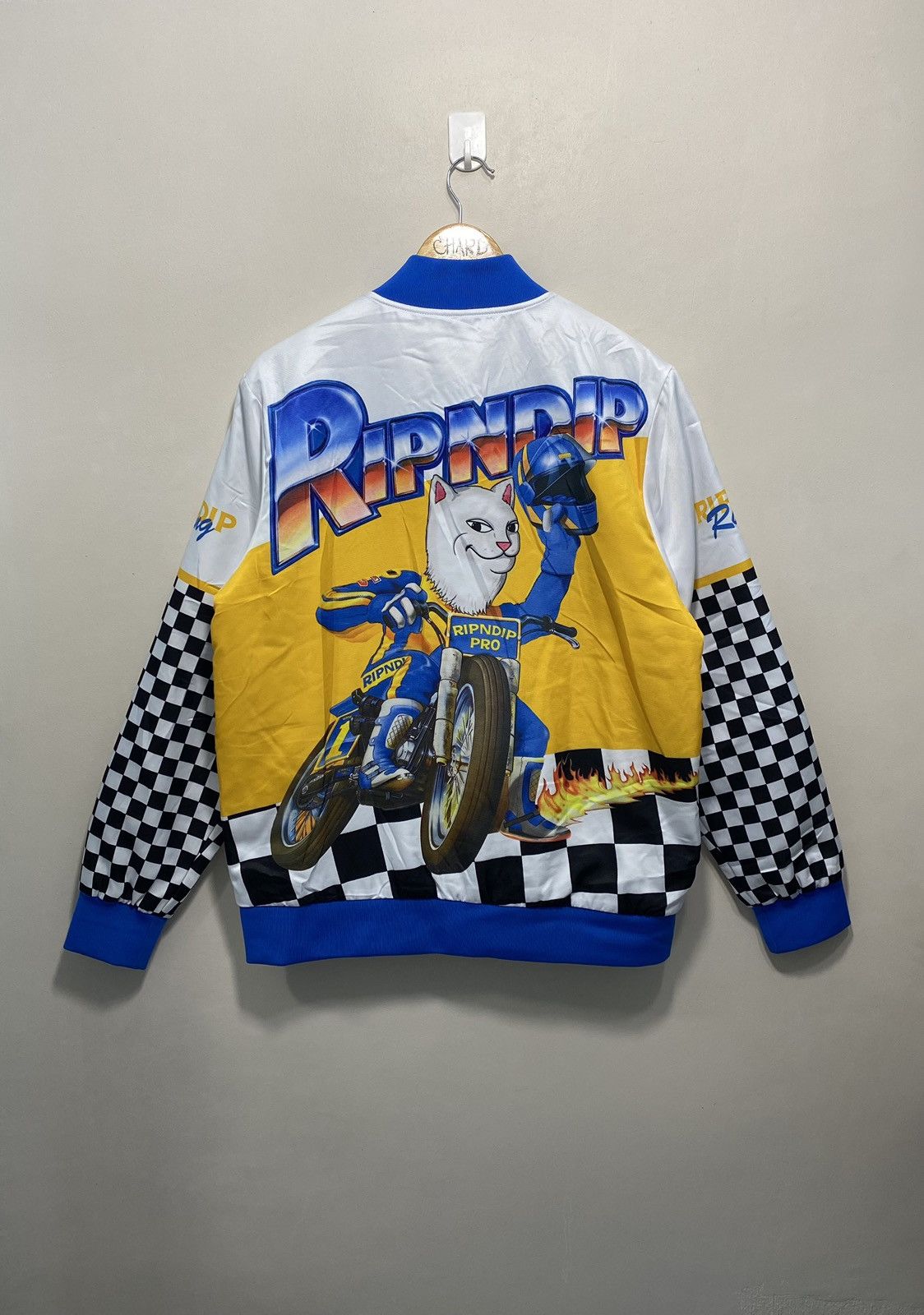 RIPNDIP RIPNDIP Speed Racing Varsity Jacket❗️ Size US M / EU 48-50 / 2 - 3 Thumbnail