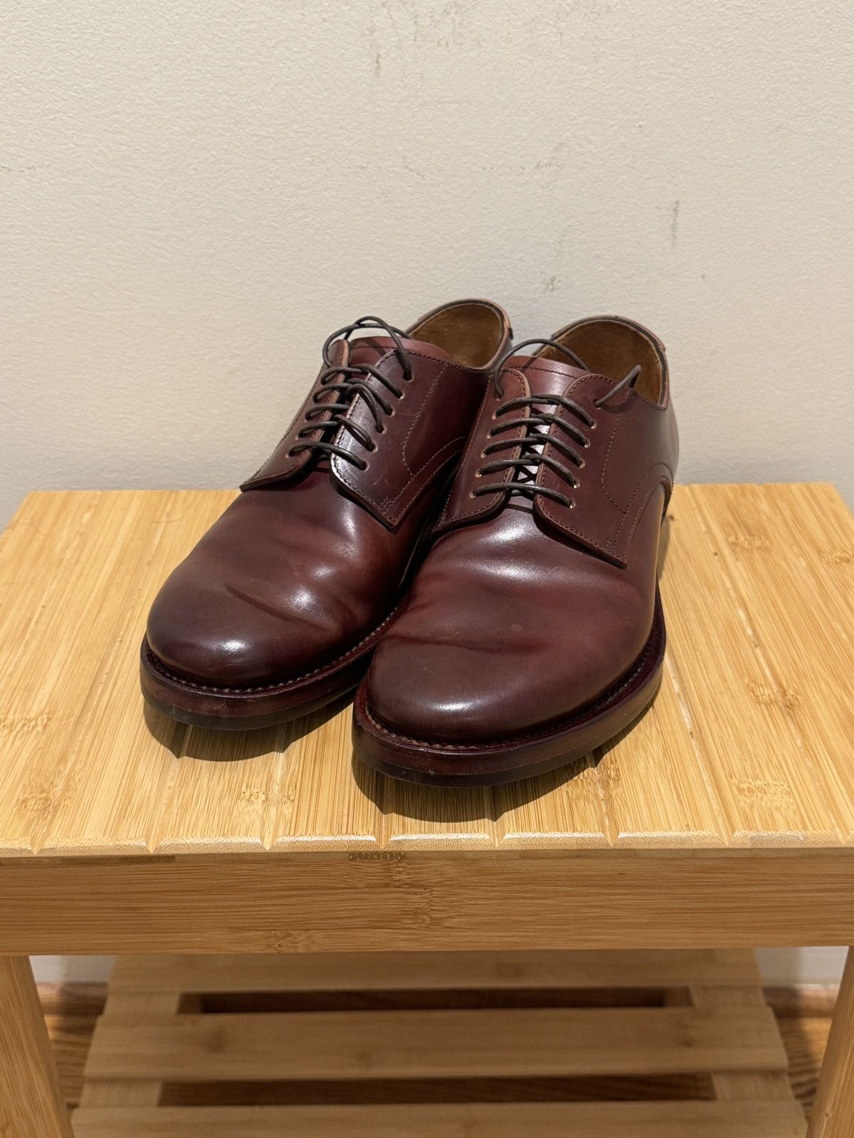 Other JohnnyWorks M43 Derby Shoe Brown Shell Cordovan 6UK/6.5US Size US 6.5 / EU 39-40 - 1 Thumbnail