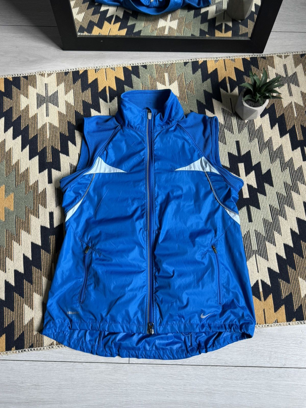 Nike Vintage Nike Nylon Transformer 2 in 1 Vest Jacket Size L / US 10 / IT 46 - 8 Thumbnail