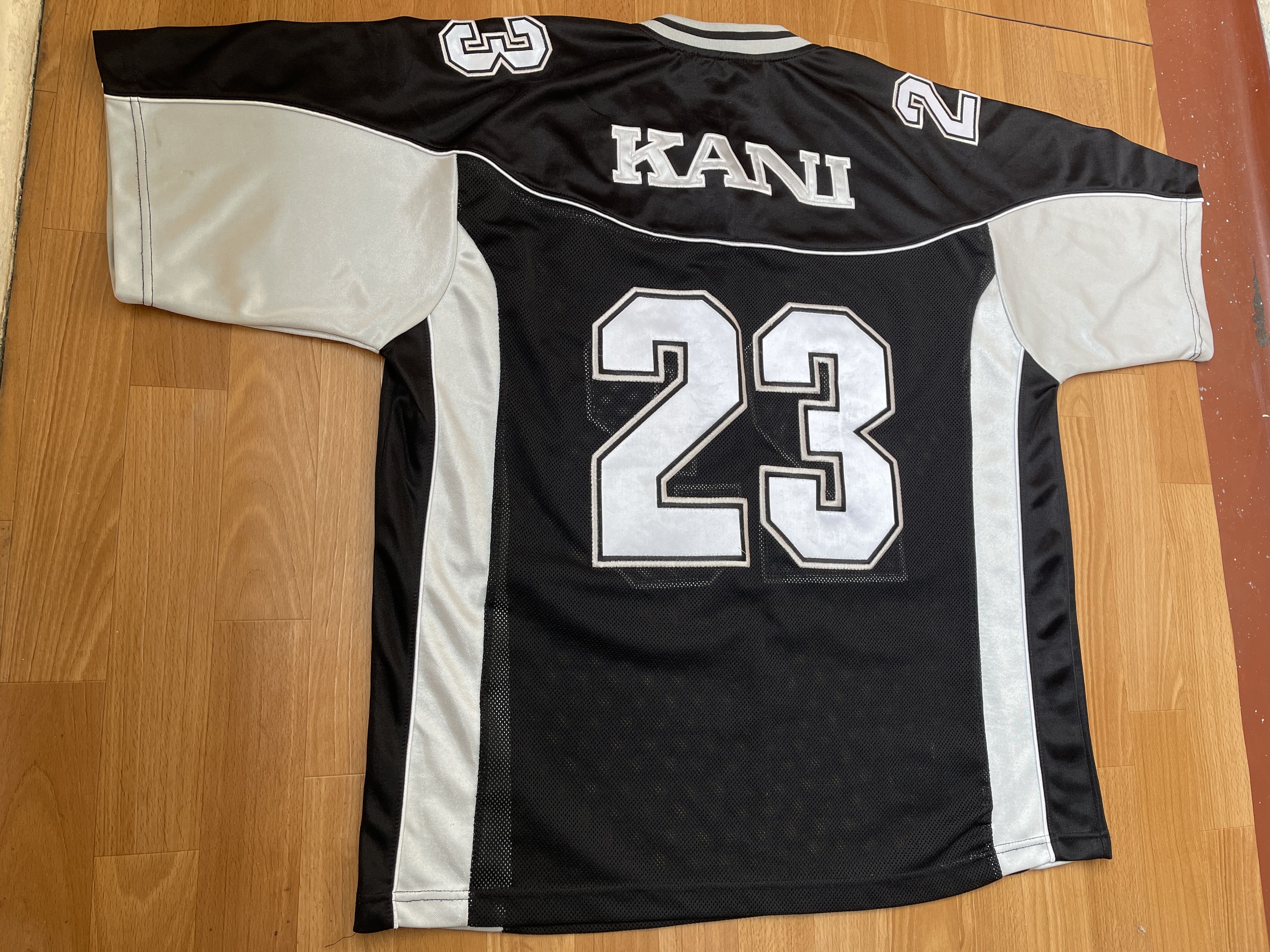 Karl Kani KARL KANI jersey, vintage hip hop t-shirt, 90s hip hop L Size US L / EU 52-54 / 3 - 3 Thumbnail