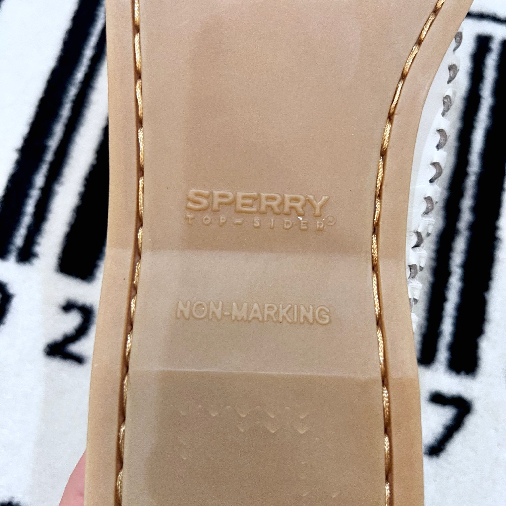 Sperry Sperry Authentic Original™ 2 Eye Woven Boat Shoe Flat Heel Size US 11 / IT 41 - 10 Thumbnail