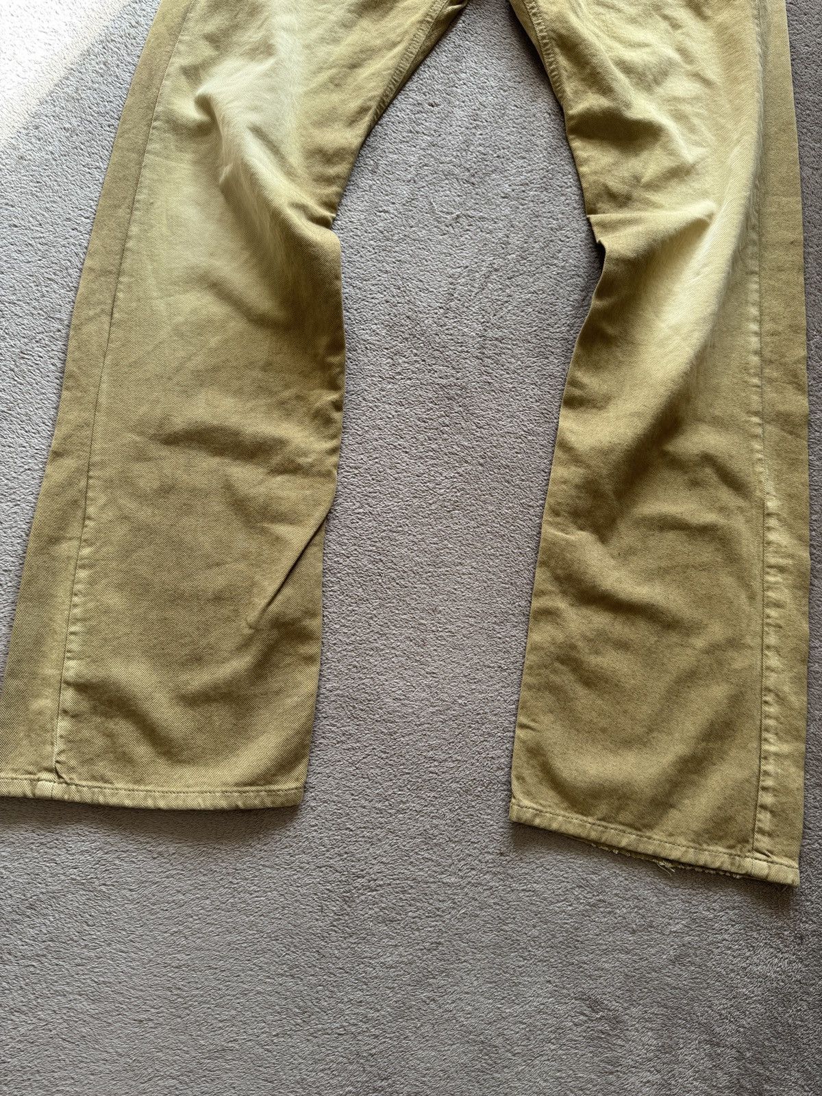Japanese Brand Replay Y2K Jeans Grunge Mudwash Denim vintage straight faded Size US 30 / EU 46 - 4 Thumbnail
