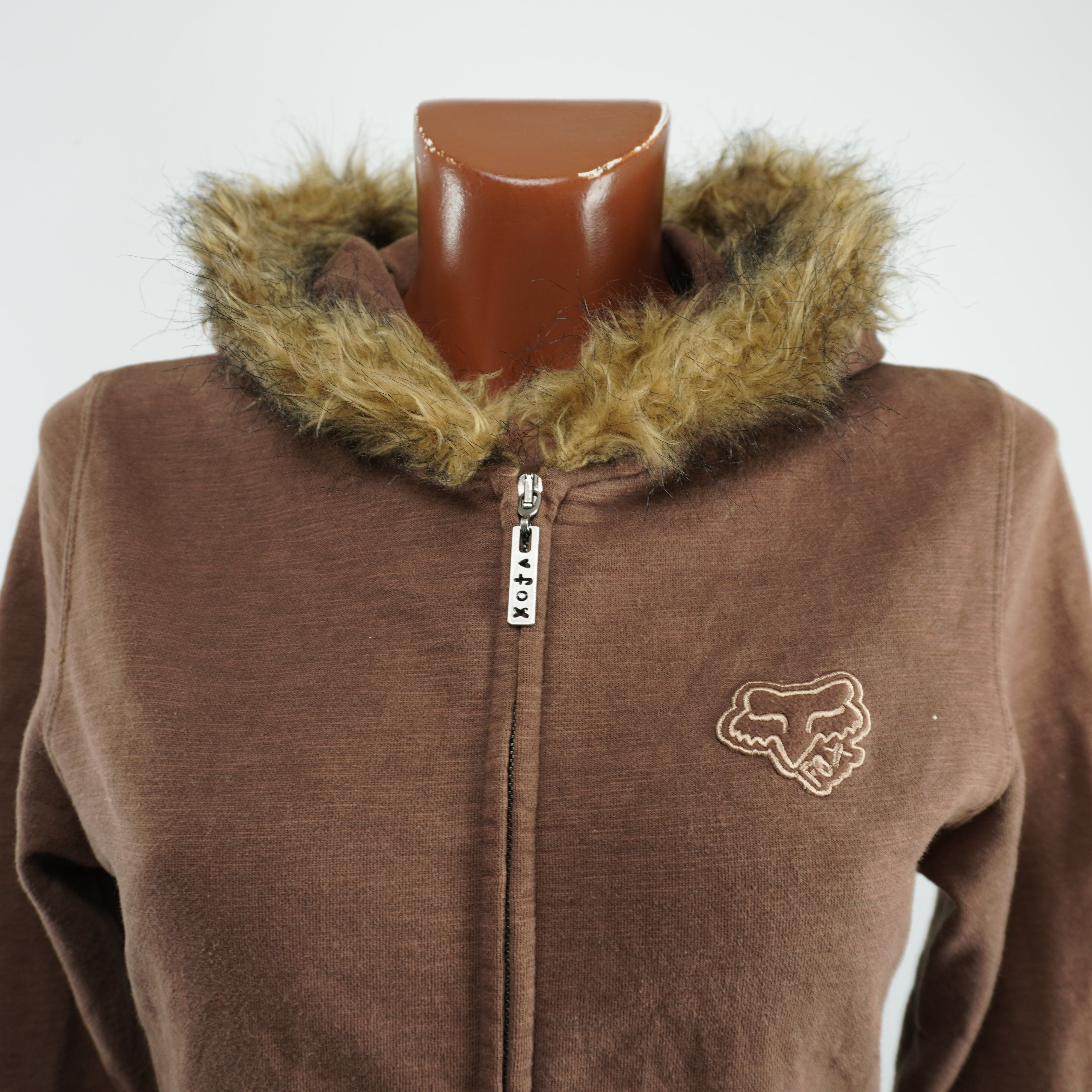 Fox Racing Fox Women's Brown Hoodie Size L / US 10 / IT 46 - 8 Thumbnail