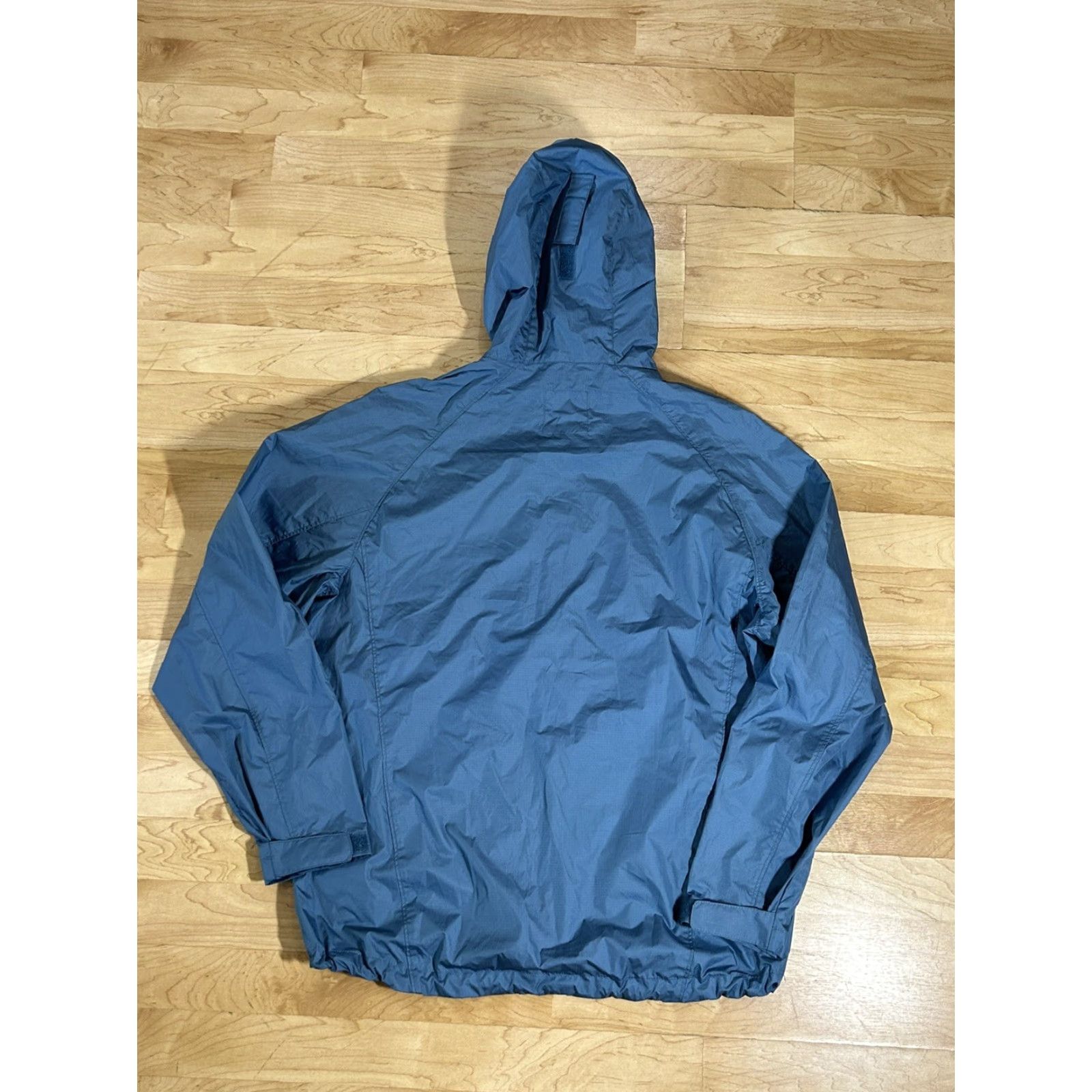 Vintage REEL LEGENDS Men Windbreaker Jacket Full Zip Packable Blue M Medium Casual Travel Size US M / EU 48-50 / 2 - 2 Thumbnail